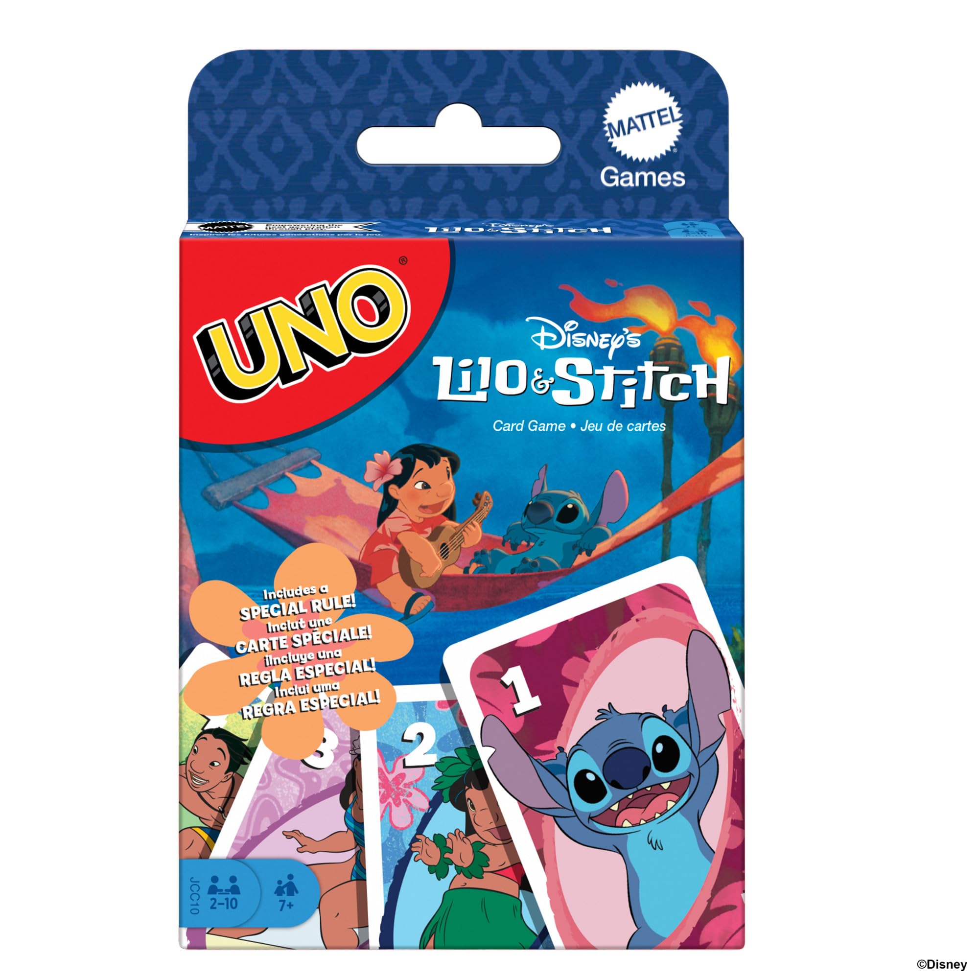 Mattel Games UNO Disney’s Lilo and Stitch Card Game