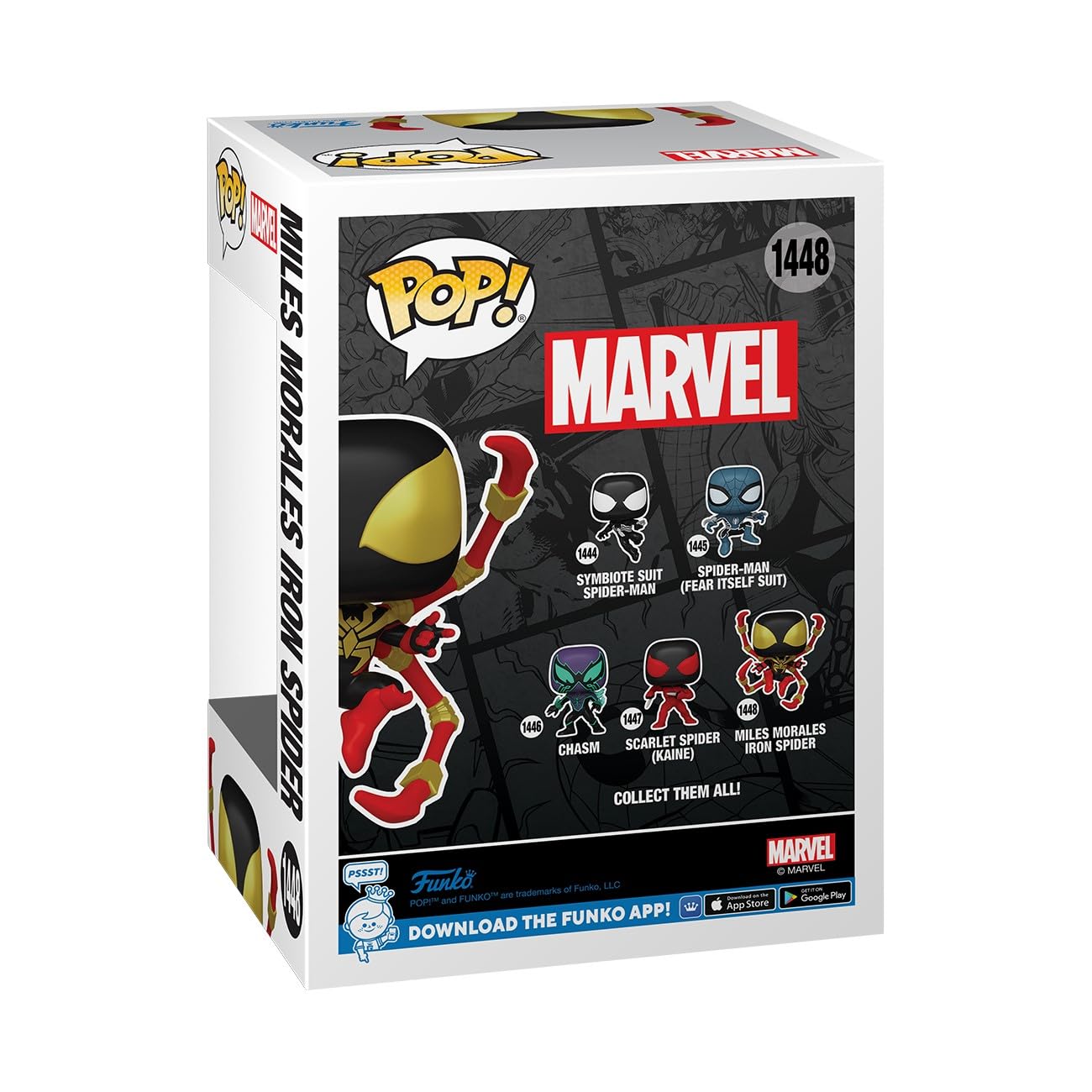 Funko Pop! Marvel: SP Comics - Miles Morales Iron Spider Vinyl Figure (83753) 5