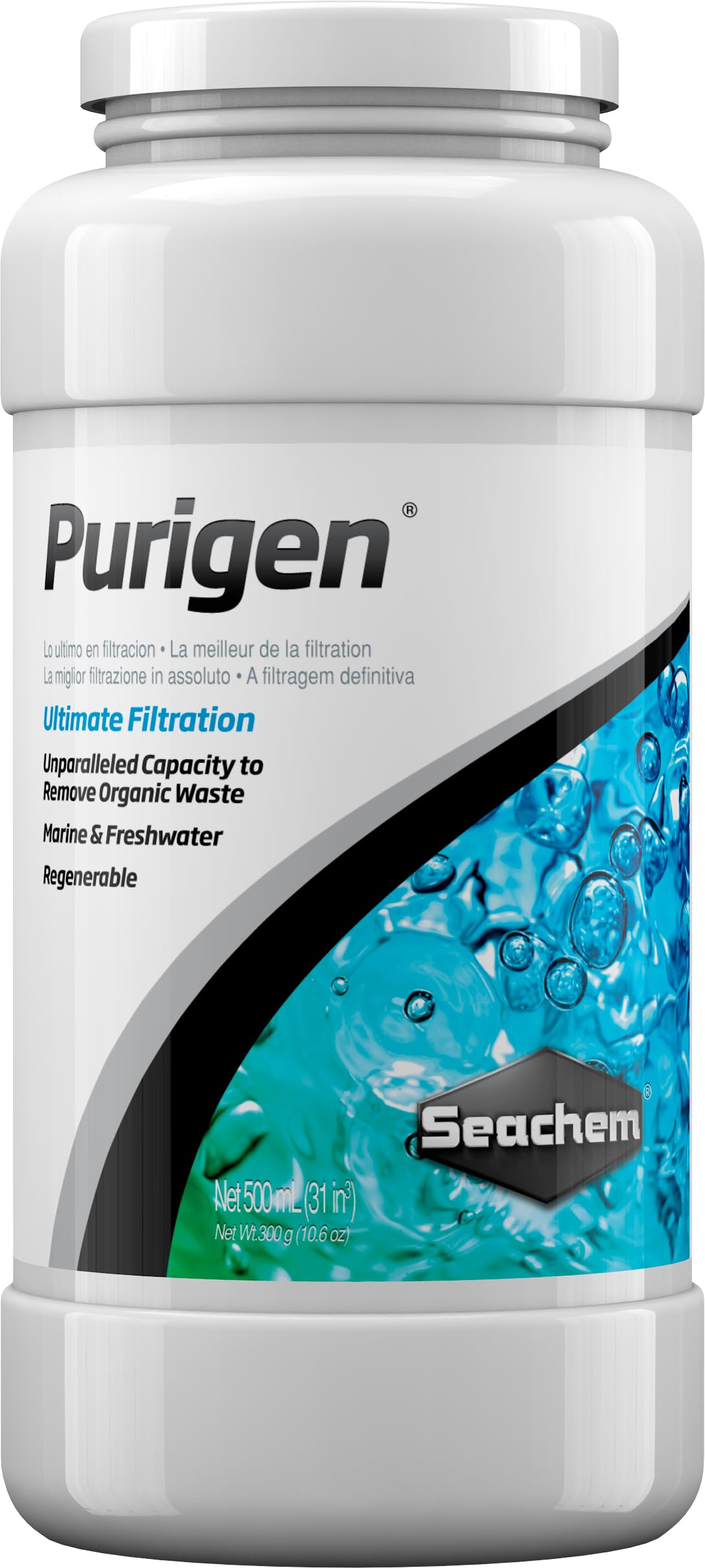 Seachem Purigen Organic Filtration Resin - Highest Organic Removal Capacity | 500 ml 1