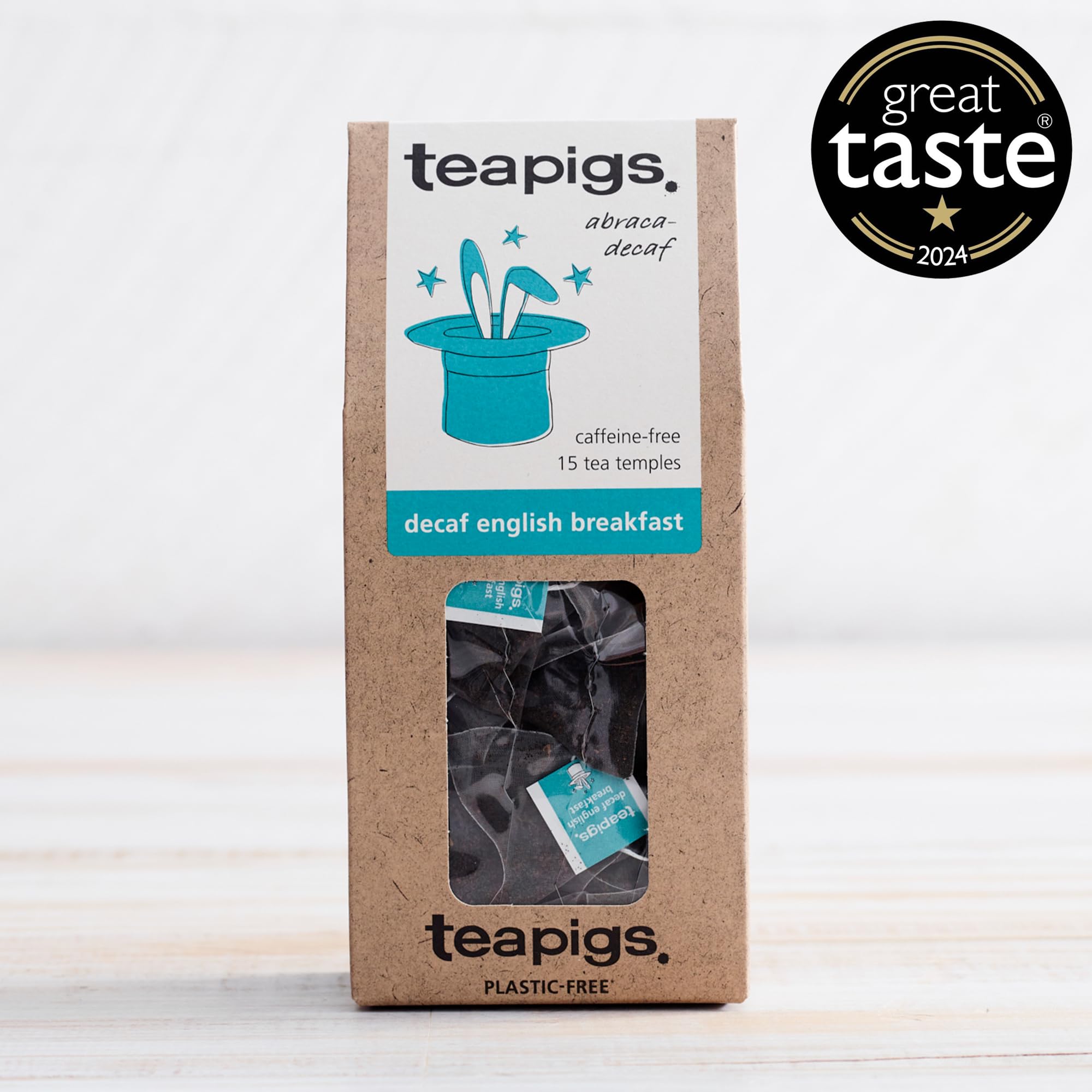 teapigs Decaf English Breakfast - 15 Temple Tea Bags 8