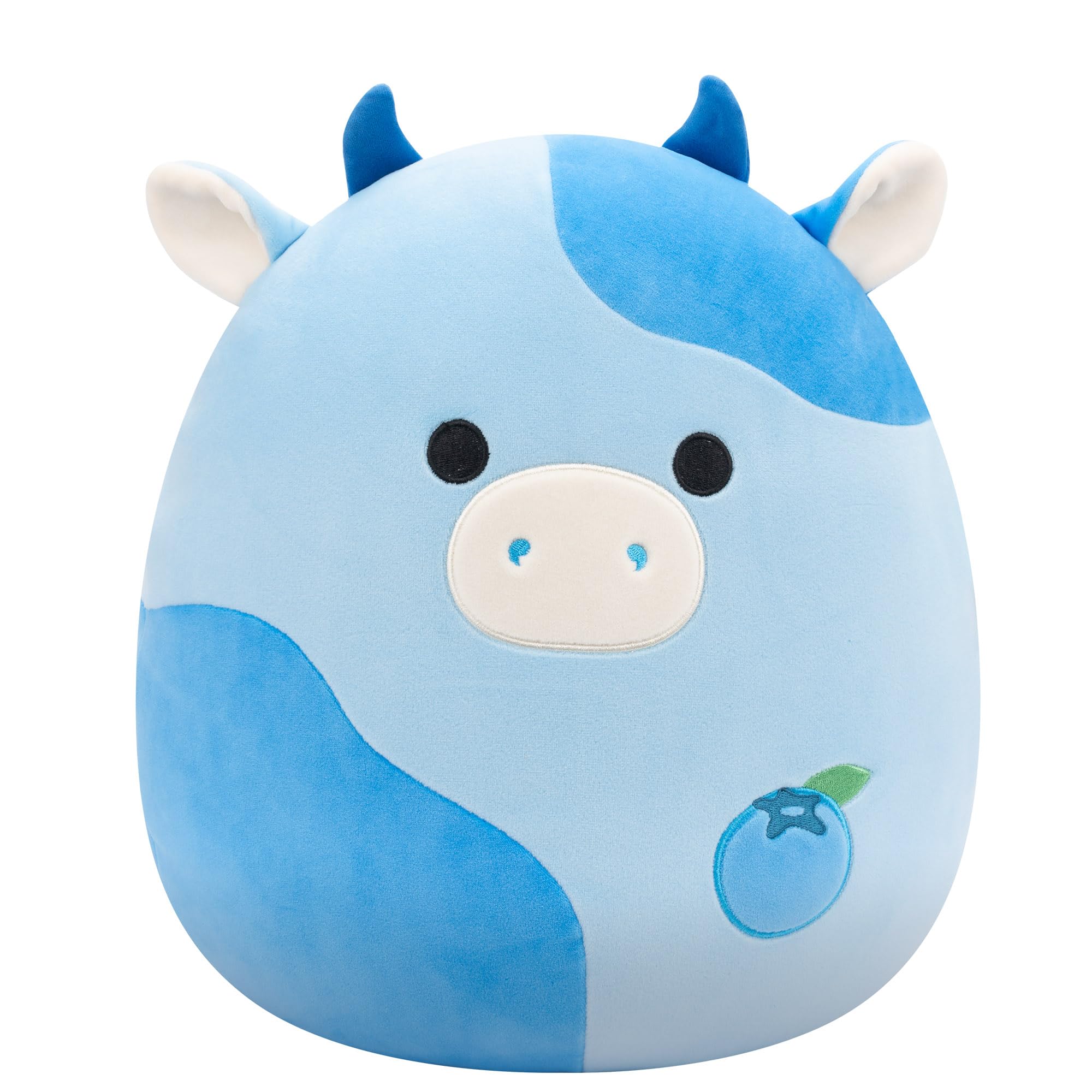 Squishmallows Rutanya the Blueberry Cow - 12 Inch Super Soft Plush Toy