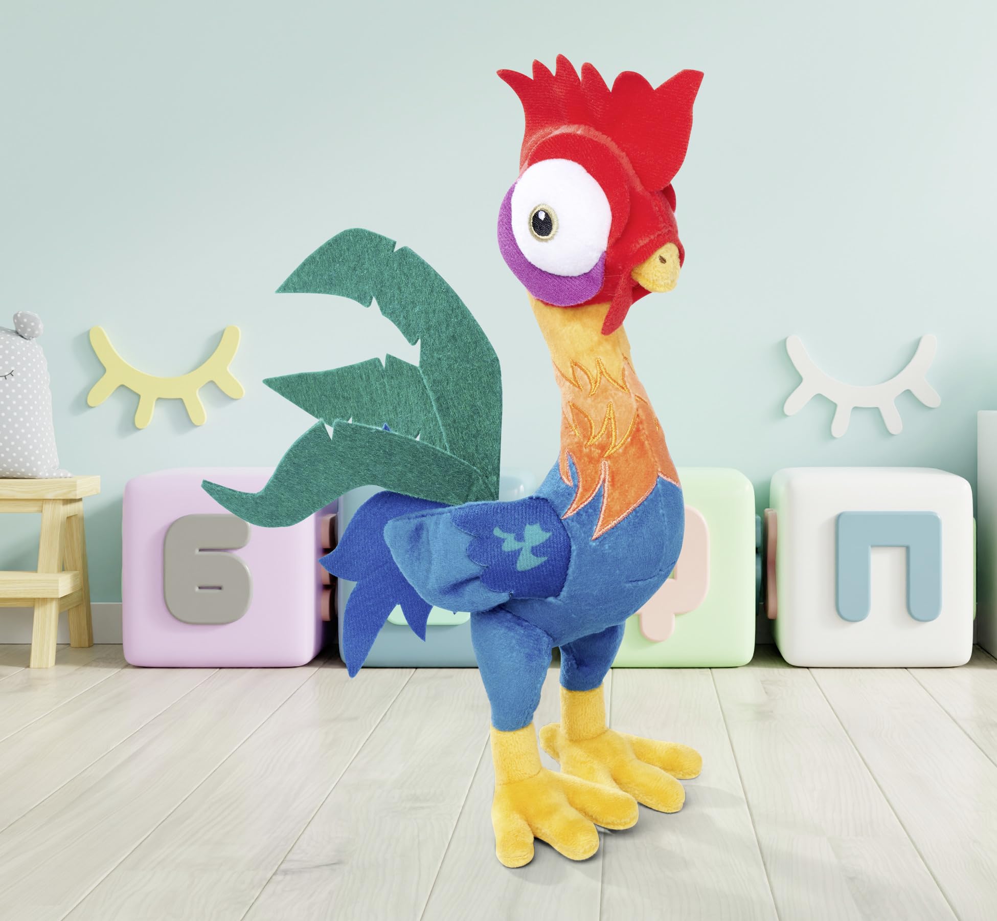 Simba Disney Hei Hei Plush Toy - 25cm Moana Character Soft Figure 5