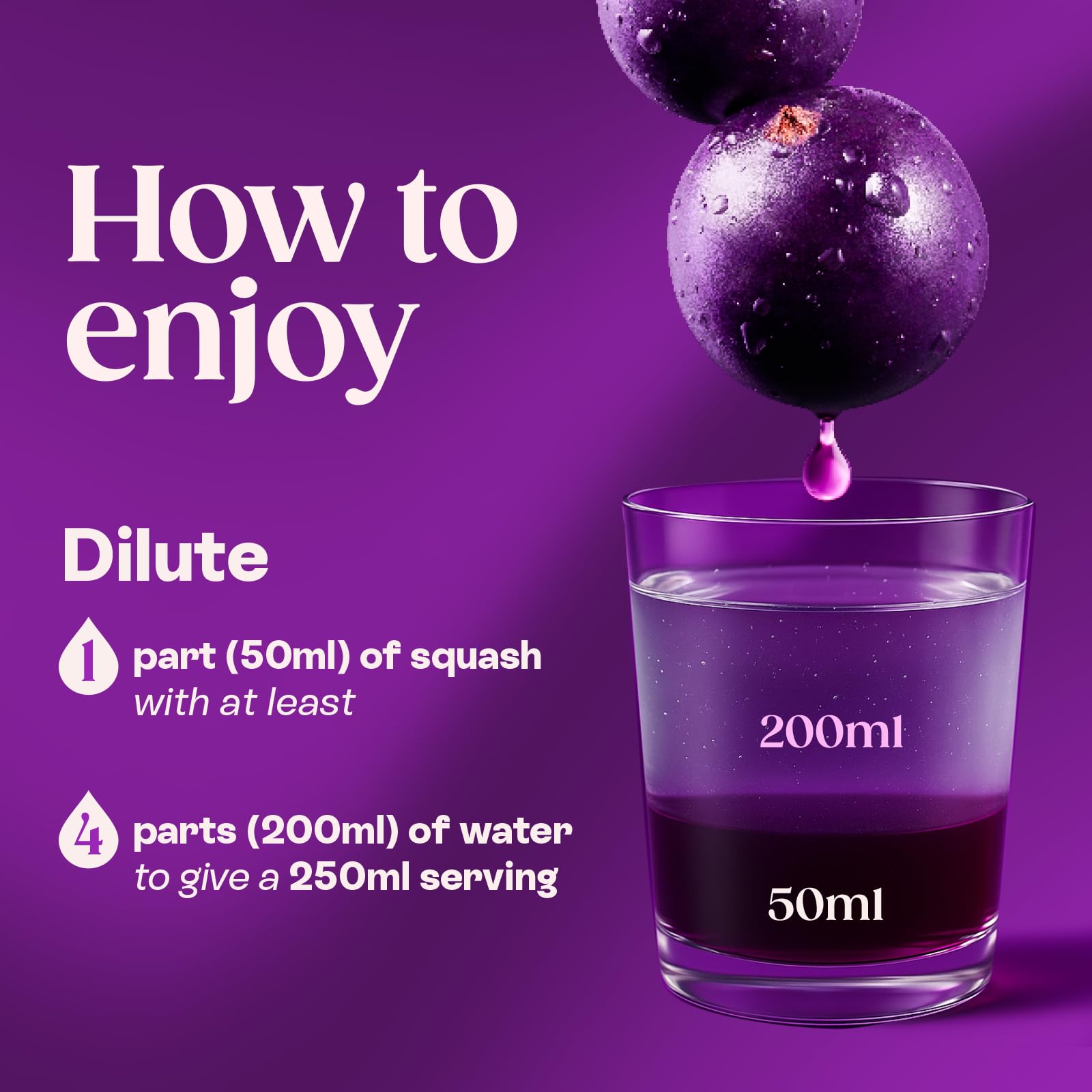 Ribena Blackcurrant Squash No Added Sugar 850ml – Real British Blackcurrant Juice 3