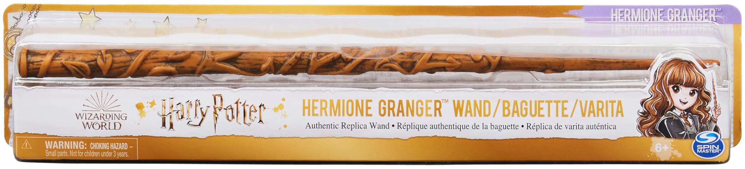 Wizarding World Hermione Granger Wand - 12-inch Replica | Ages 6+ | Plastic 2