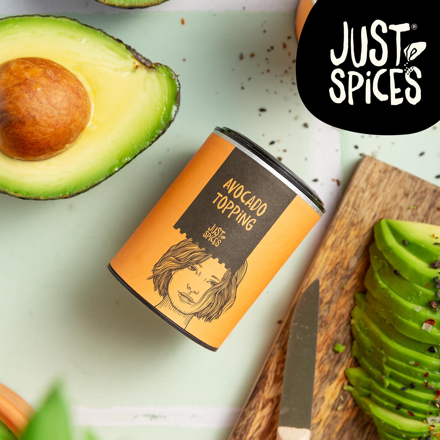 Just Spices Avocado Topping, 60g – Natural Crunchy Seasoning for Avocado Dishes 4