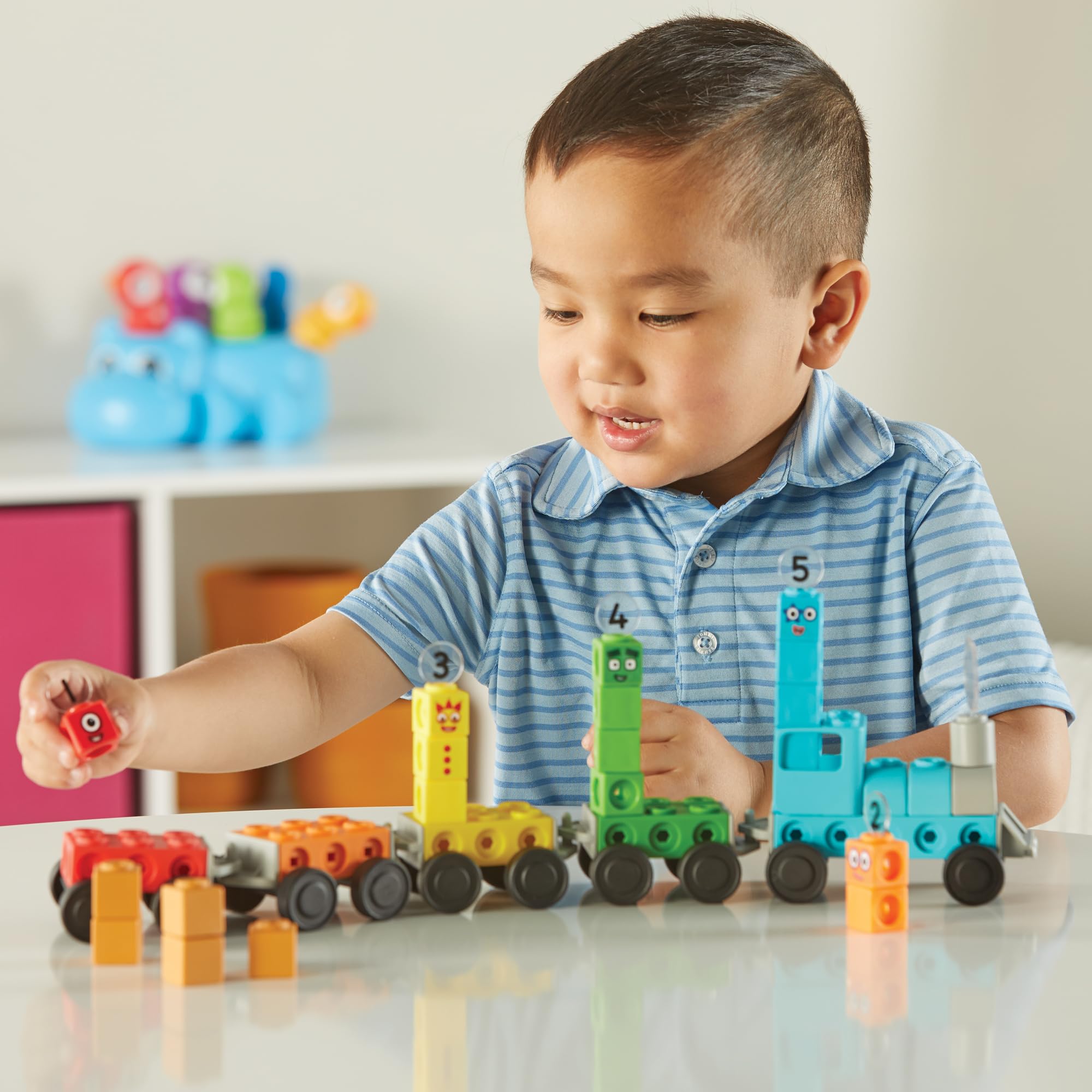 Numberblocks Express Train Activity Set - Educational Building Playset for Ages 3+ 5