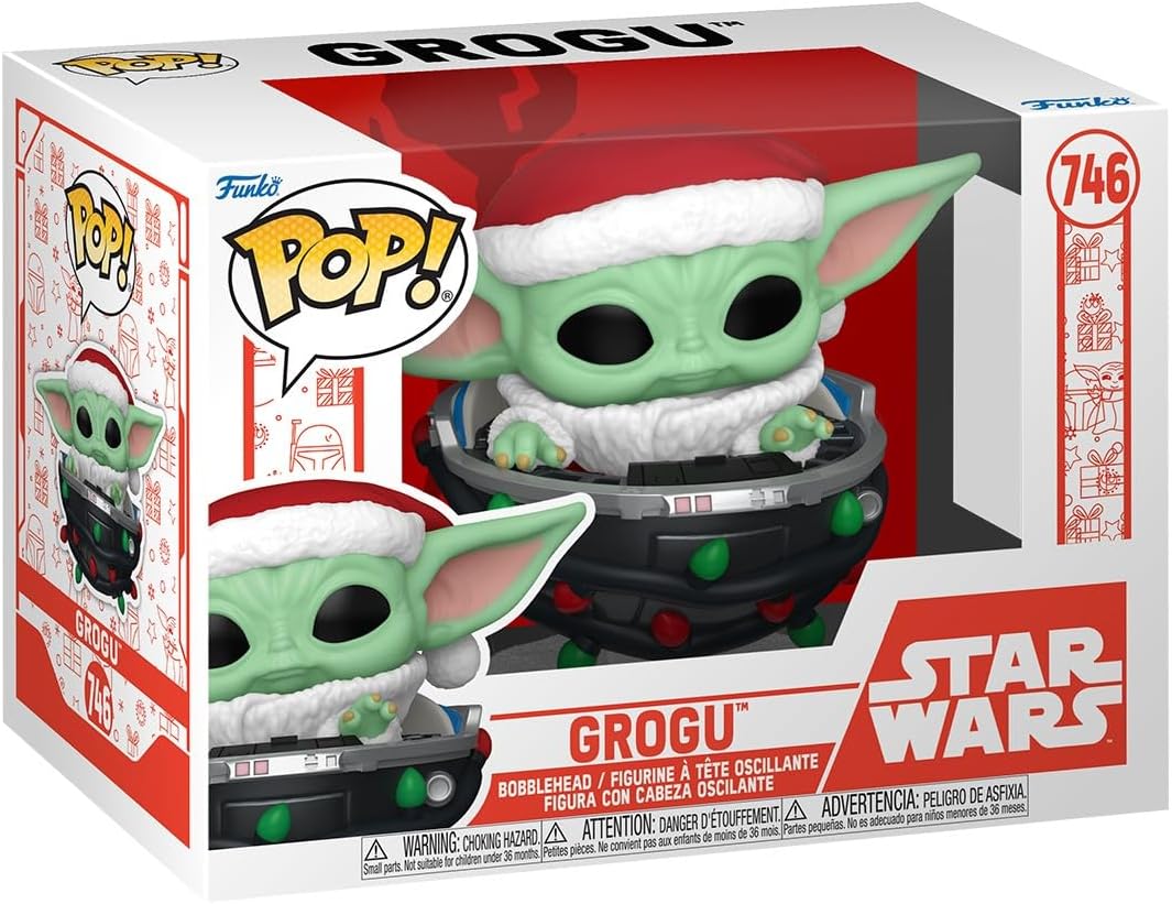Funko Pop! Star Wars: The Mandalorian - Grogu (Baby Yoda) in Pram Vinyl Figure