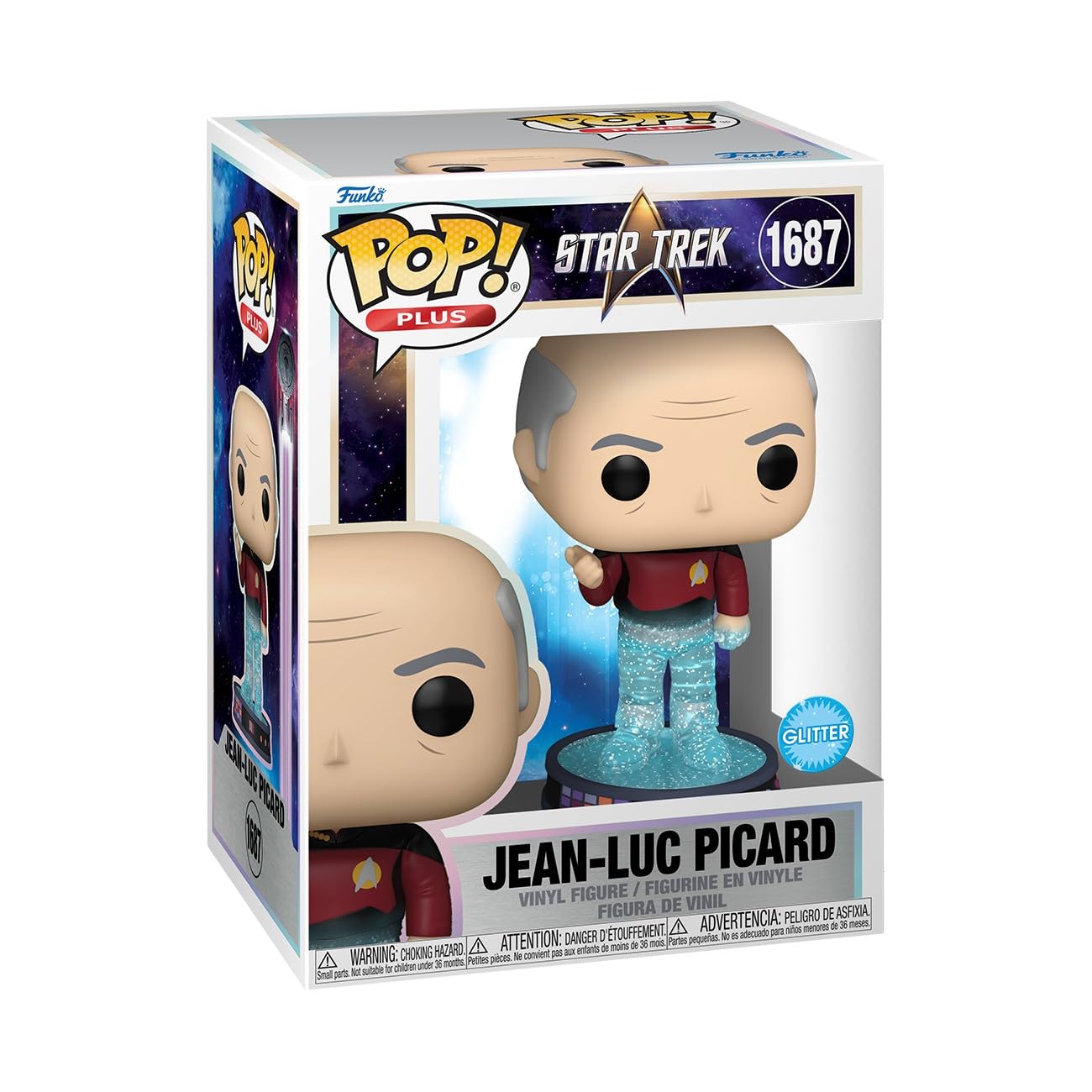 Funko Pop! Plus: Star Trek Generations - Jean-Luc Picard Vinyl Figure (83772)