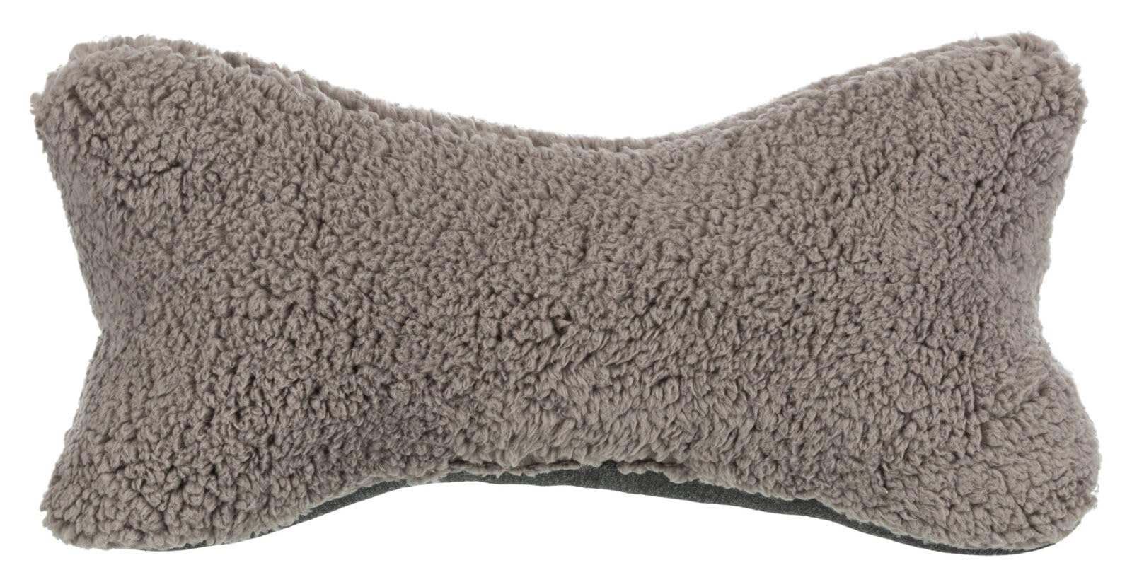 TRIXIE Pillow Bendson for Dogs - Ergonomic Comfort | 40 x 22 cm | Light Grey/Dark Grey
