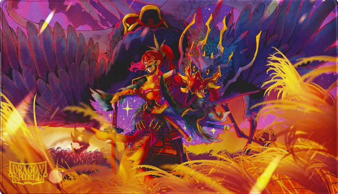 Dragon Shield Playmat: Japanese Artist Series 2 – The Fallen – Premium TCG Play Mat for Ages 12+