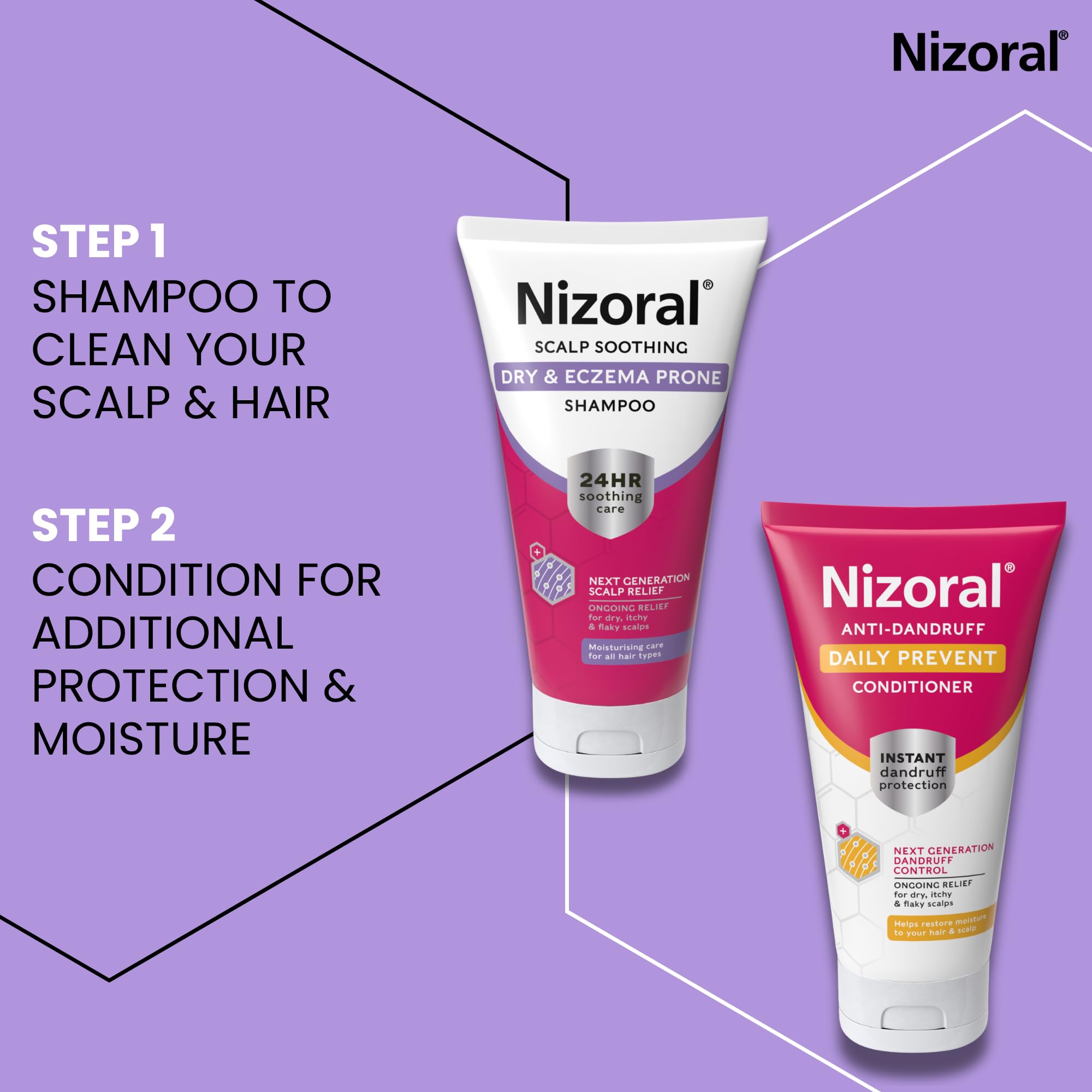 Nizoral Scalp Soothing Dry and Eczema Prone Shampoo (220g) 6