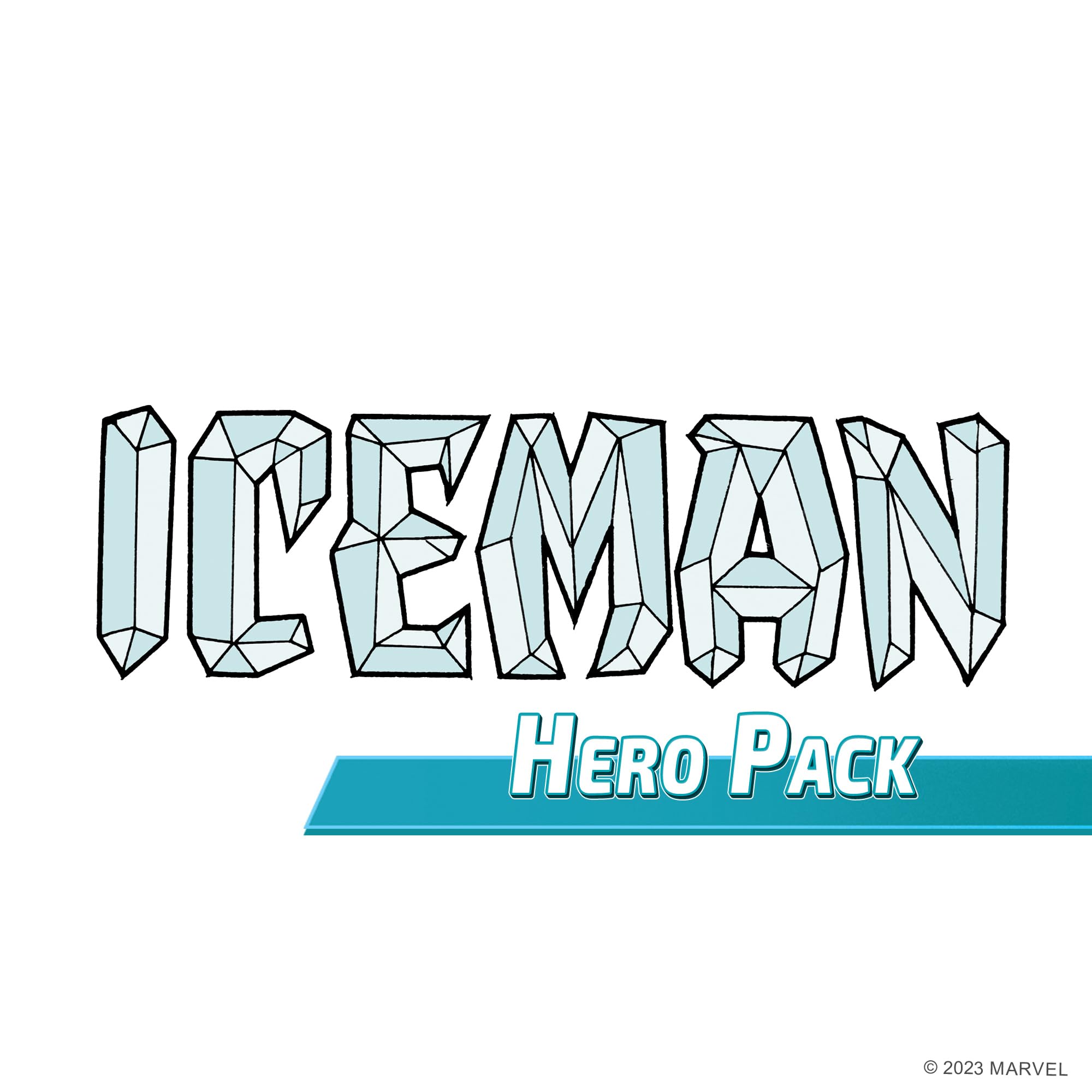 Fantasy Flight Games Marvel Champions The Card Game Iceman Hero Pack 6