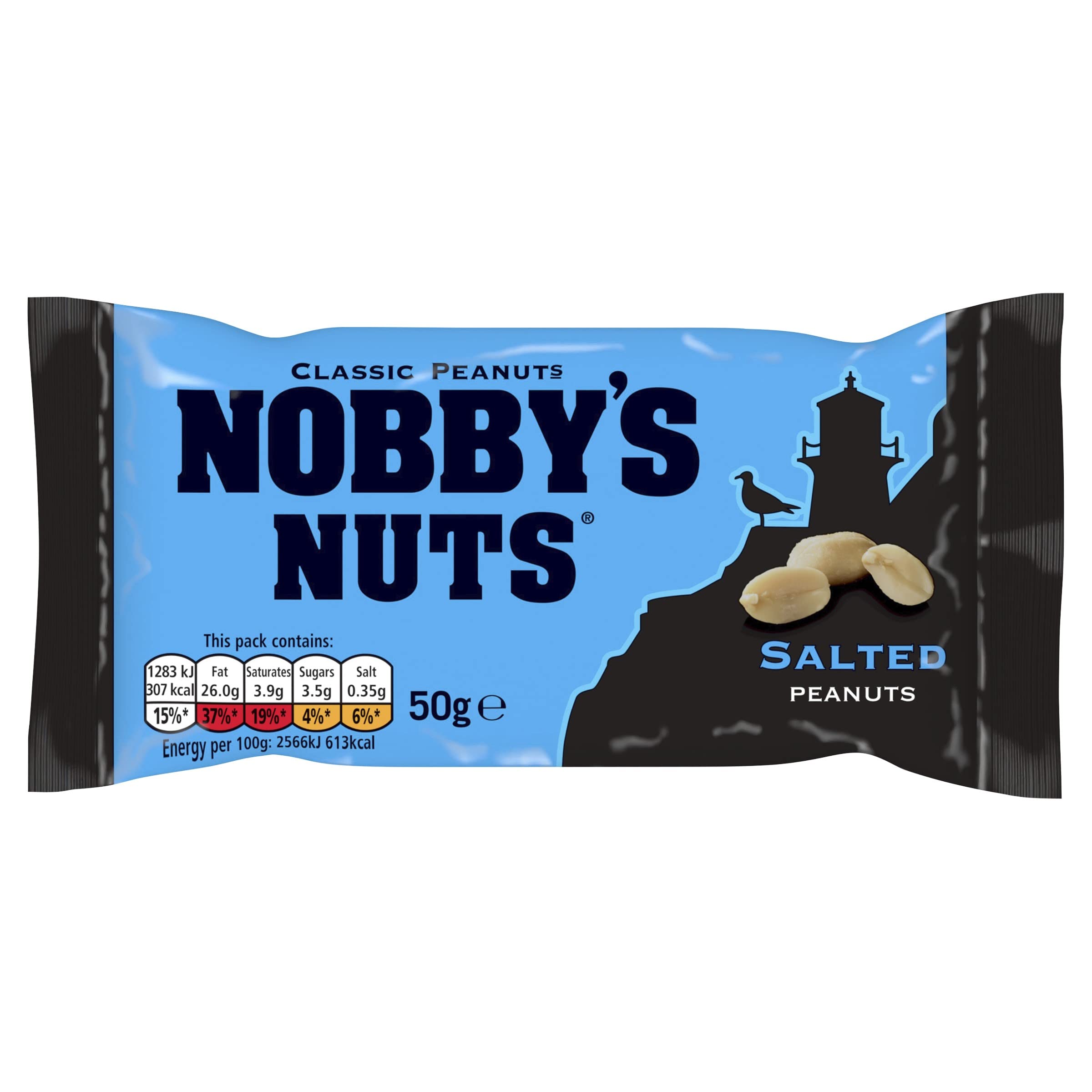 Nobby's Nuts Classic Salted Peanuts, 50g (Case of 24) 3