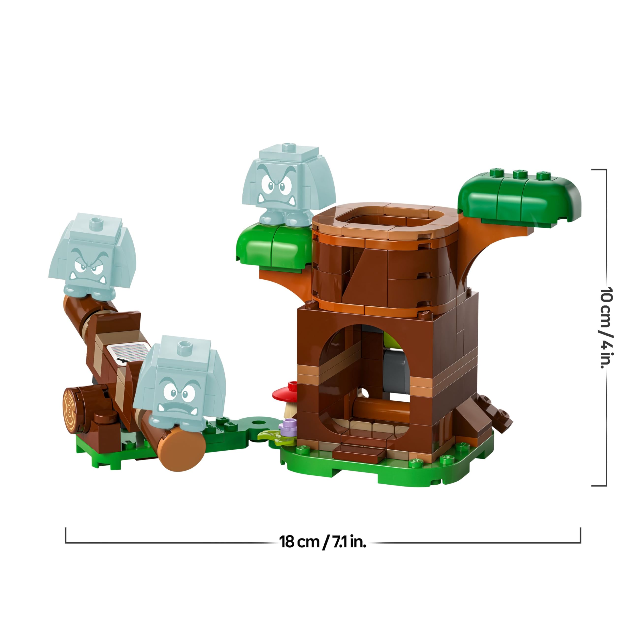 LEGO Super Mario Goombas’ Playground Set - 3 Goomba Figures & Interactive Playset for Kids 7+ 11