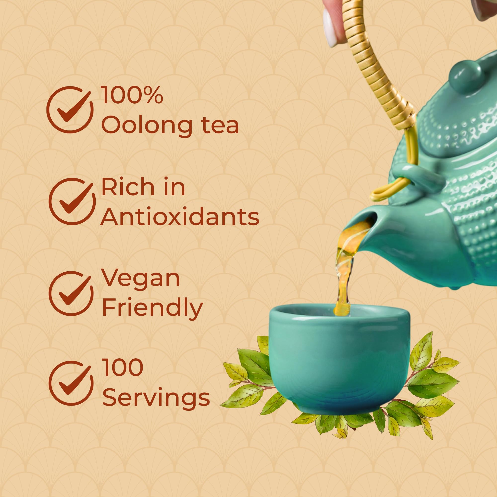 Double Dragon - China Oolong Tea 100% Pure | 100 Tea Bags 2
