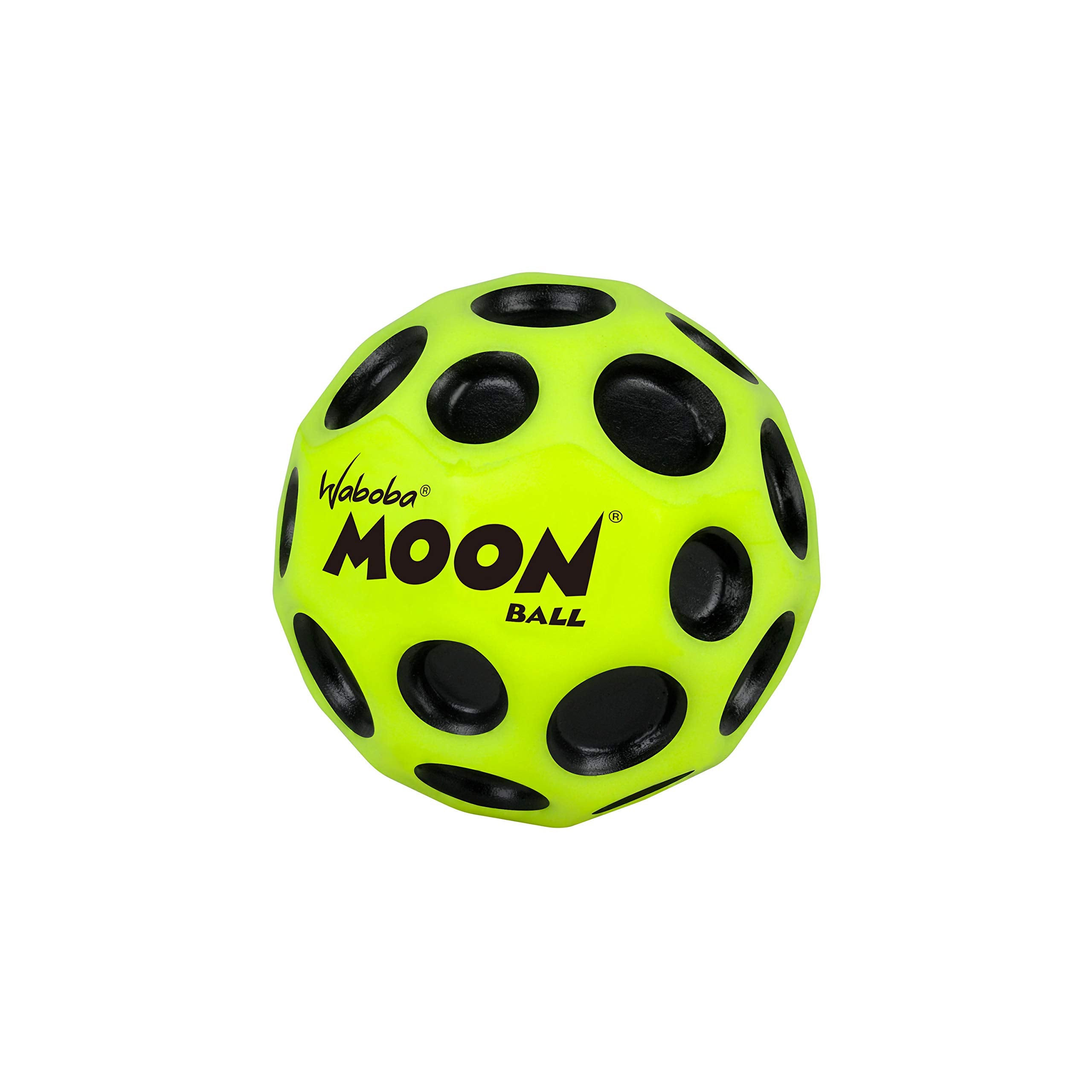 Waboba The Original Moon Ball - Hyper Bouncy Ball | Yellow | 68g