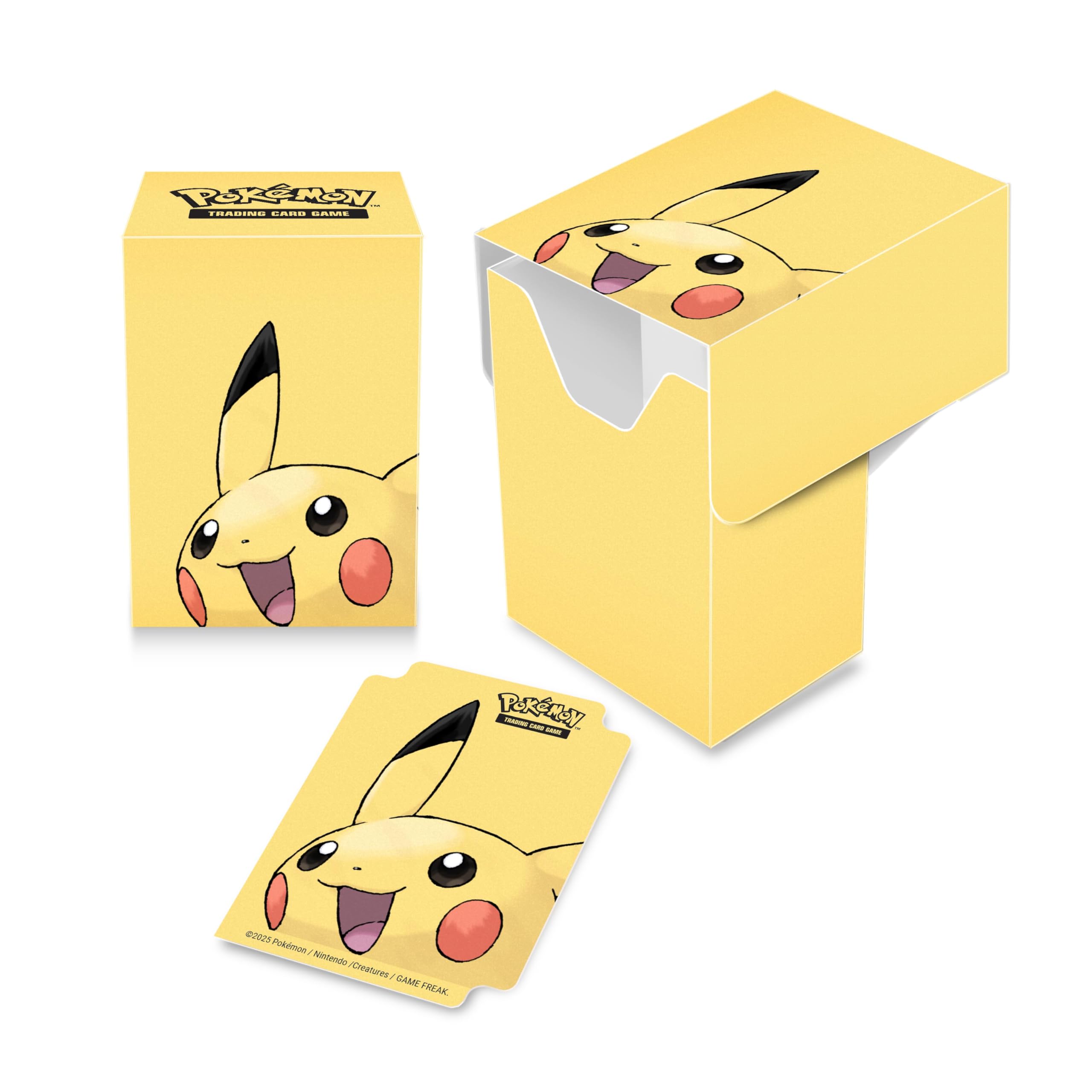 Ultra Pro Pokemon Pikachu Full View Deck Box for Trading Card Game
