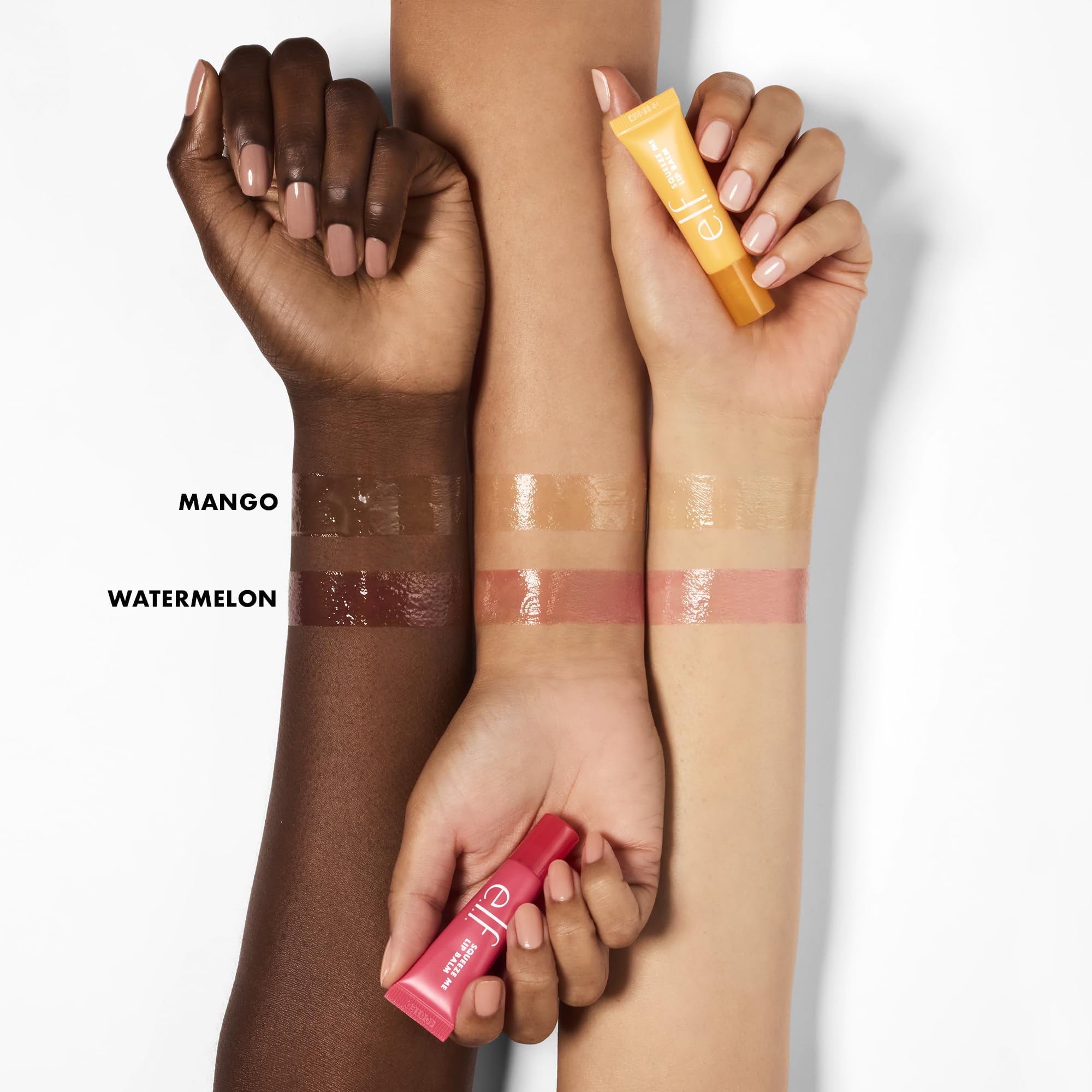 e.l.f. Squeeze Me More Lip Balm Duo (2 x 22.68g) – Mango & Watermelon Sheer Tint Moisturizing Lip Care 5