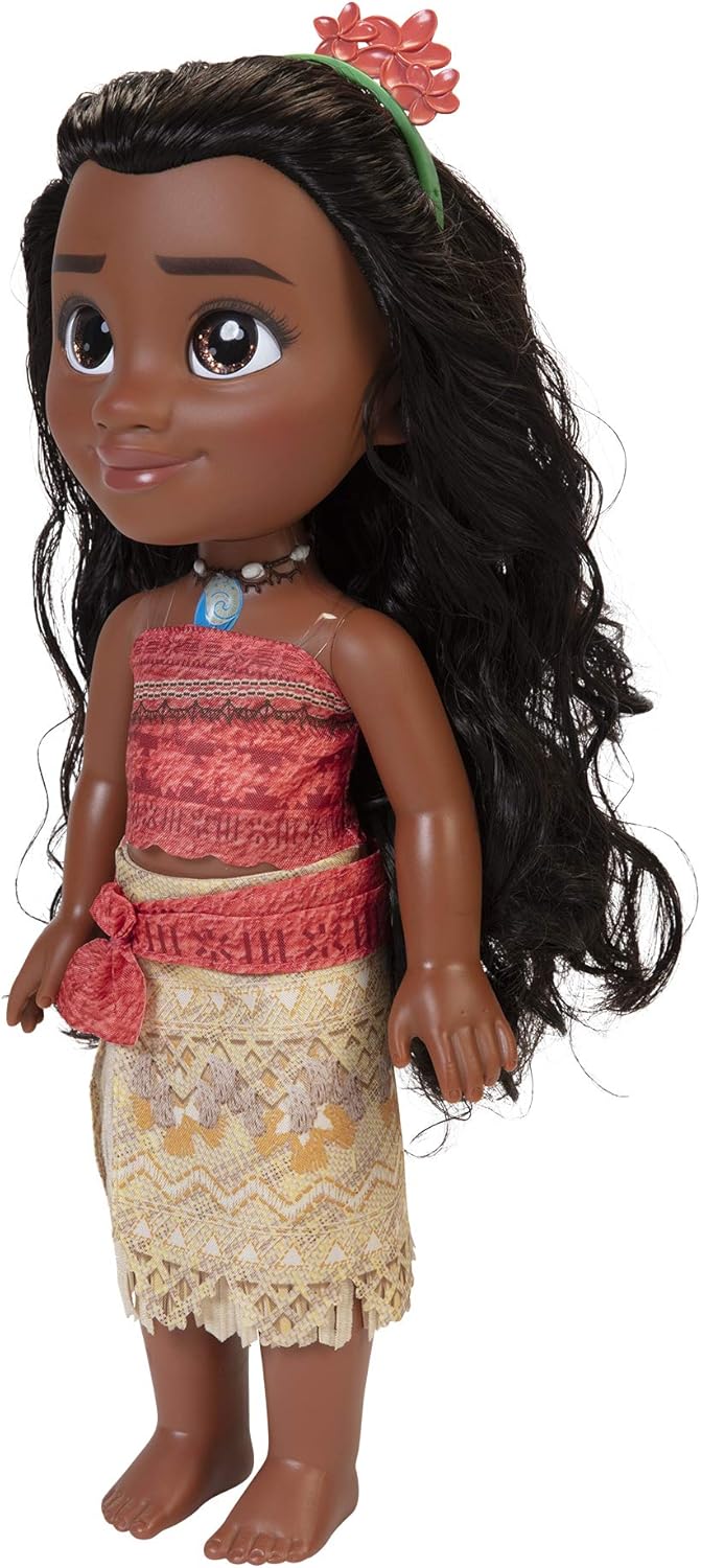 Disney Princess Moana Fashion Doll - 14" Glitter Eyes & Long Hair, Ages 3+ 4