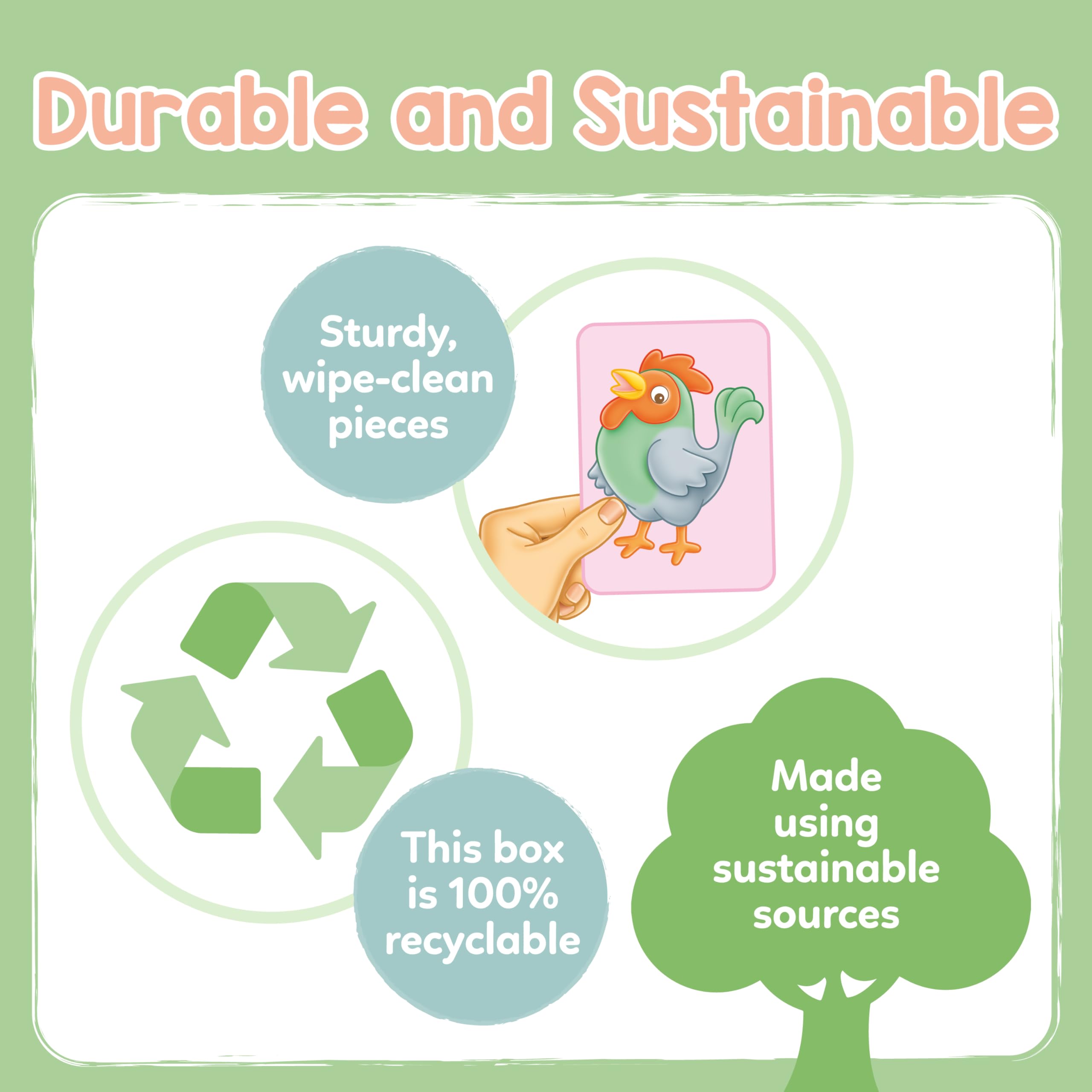 Orchard Toys See and Sound Giant Flashcards for Babies and Toddlers 3