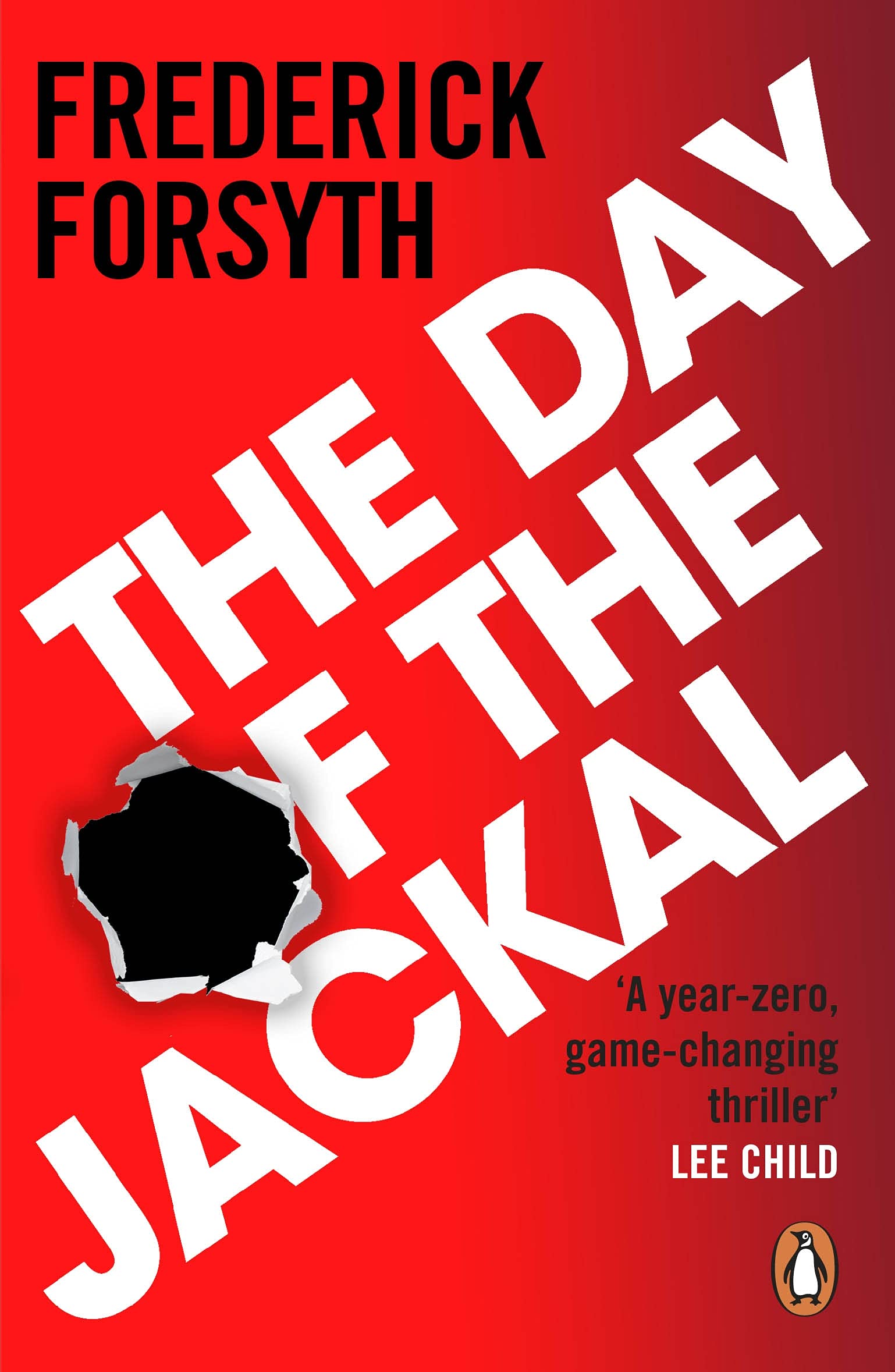 The Day of the Jackal by Frederick Forsyth - Political Thriller Paperback