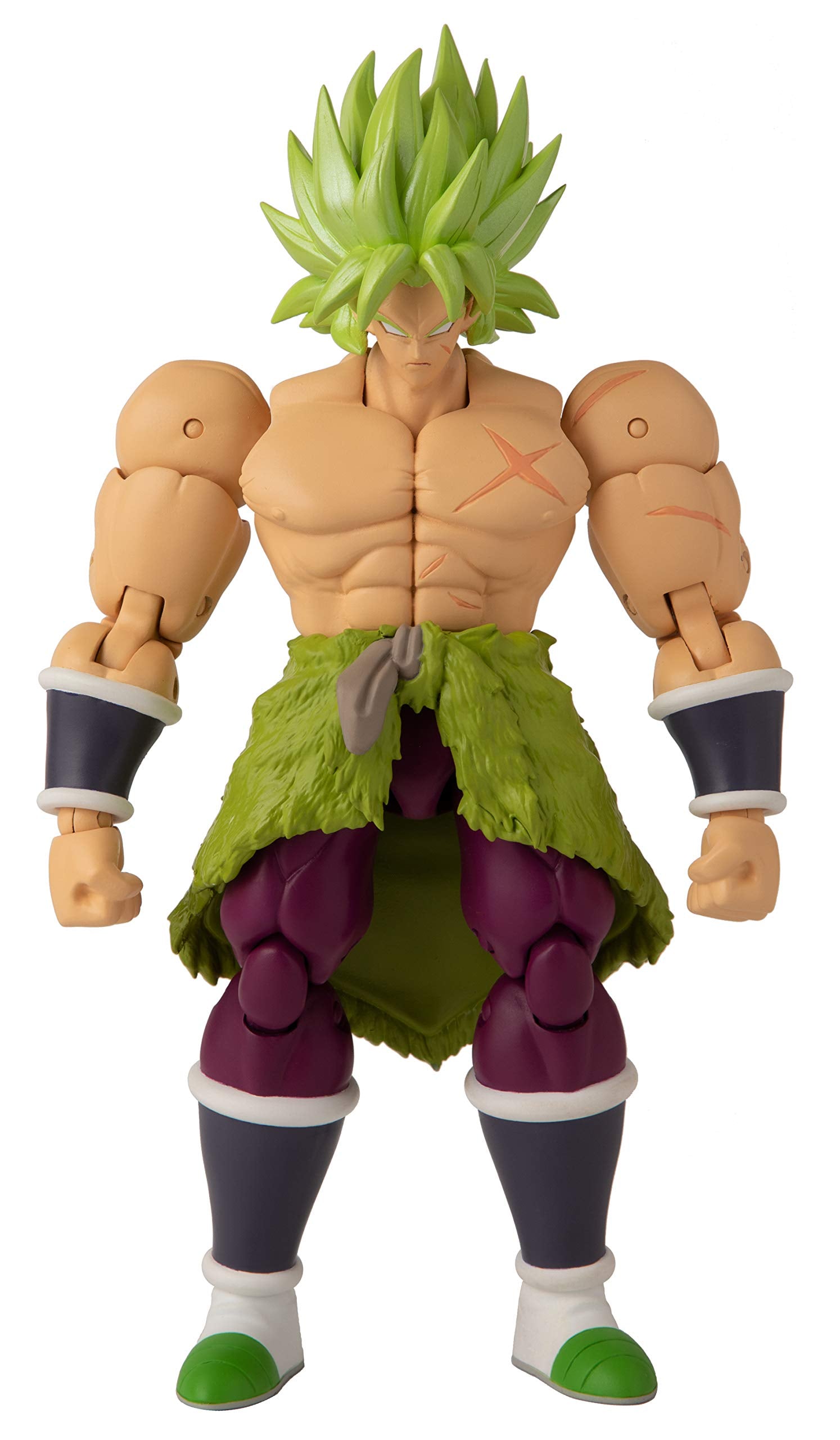 BANDAI Dragon Stars Super Saiyan Broly (DBS) Action Figure | 17cm | Ages 4+ | 17 Points of Articulation