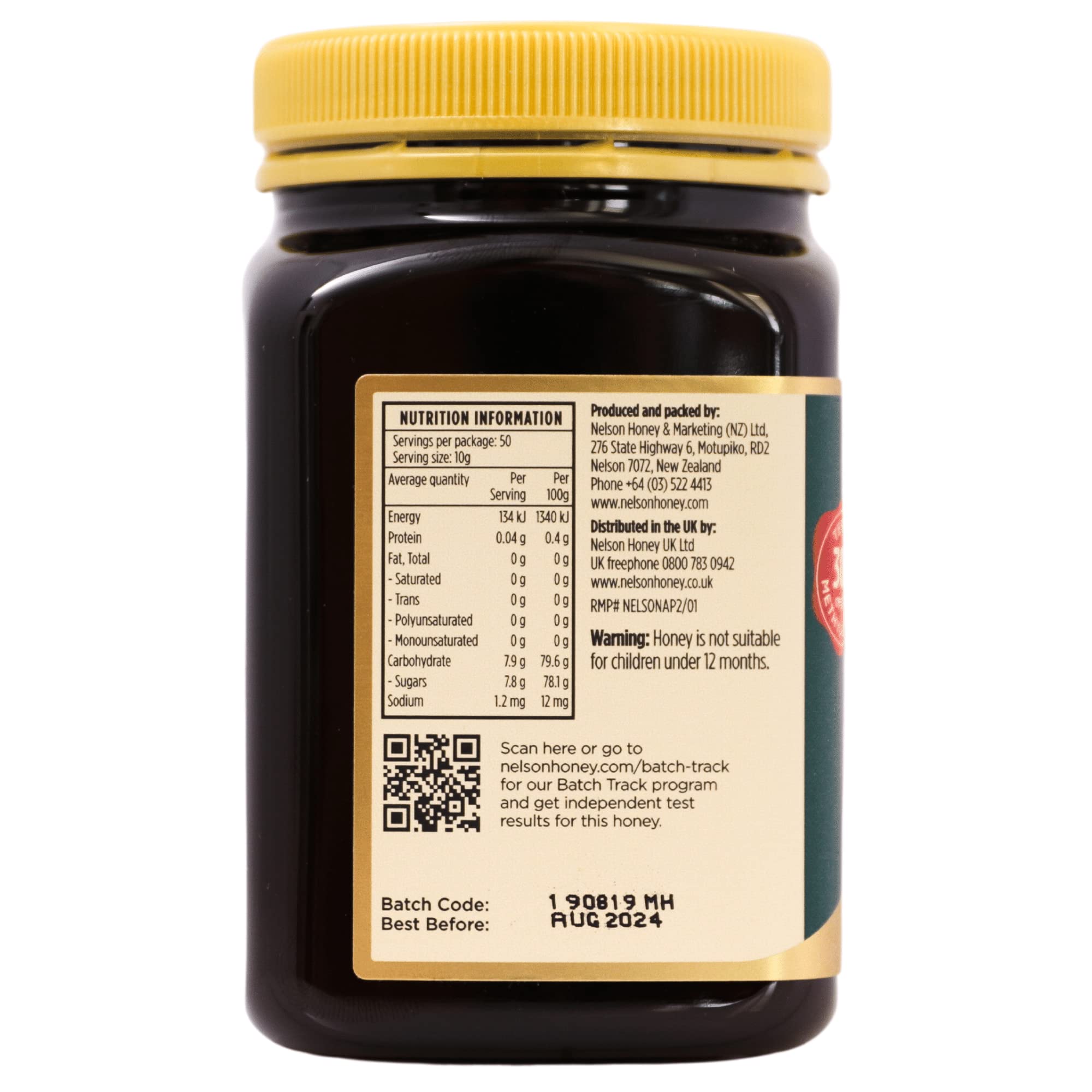 Nelson Honey Classic 300+mg Manuka-Honig 500g 3