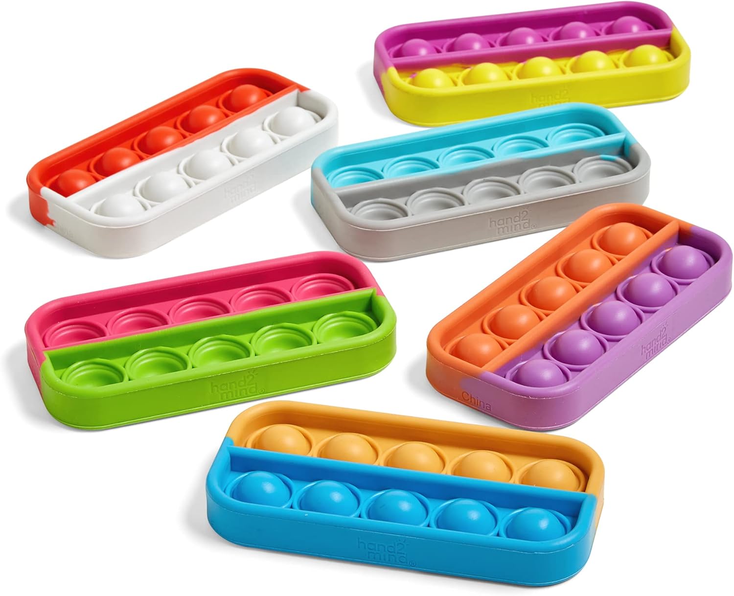 Learning Resources Ten Frame Sensory Bubble Poppers - Educational Math Tool for Kids 3+