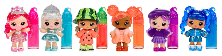 Yummiland Lipgloss Doll - Bianca Bubblegum - Scented DIY Lip Gloss Doll with Customizable Fashion & Accessories