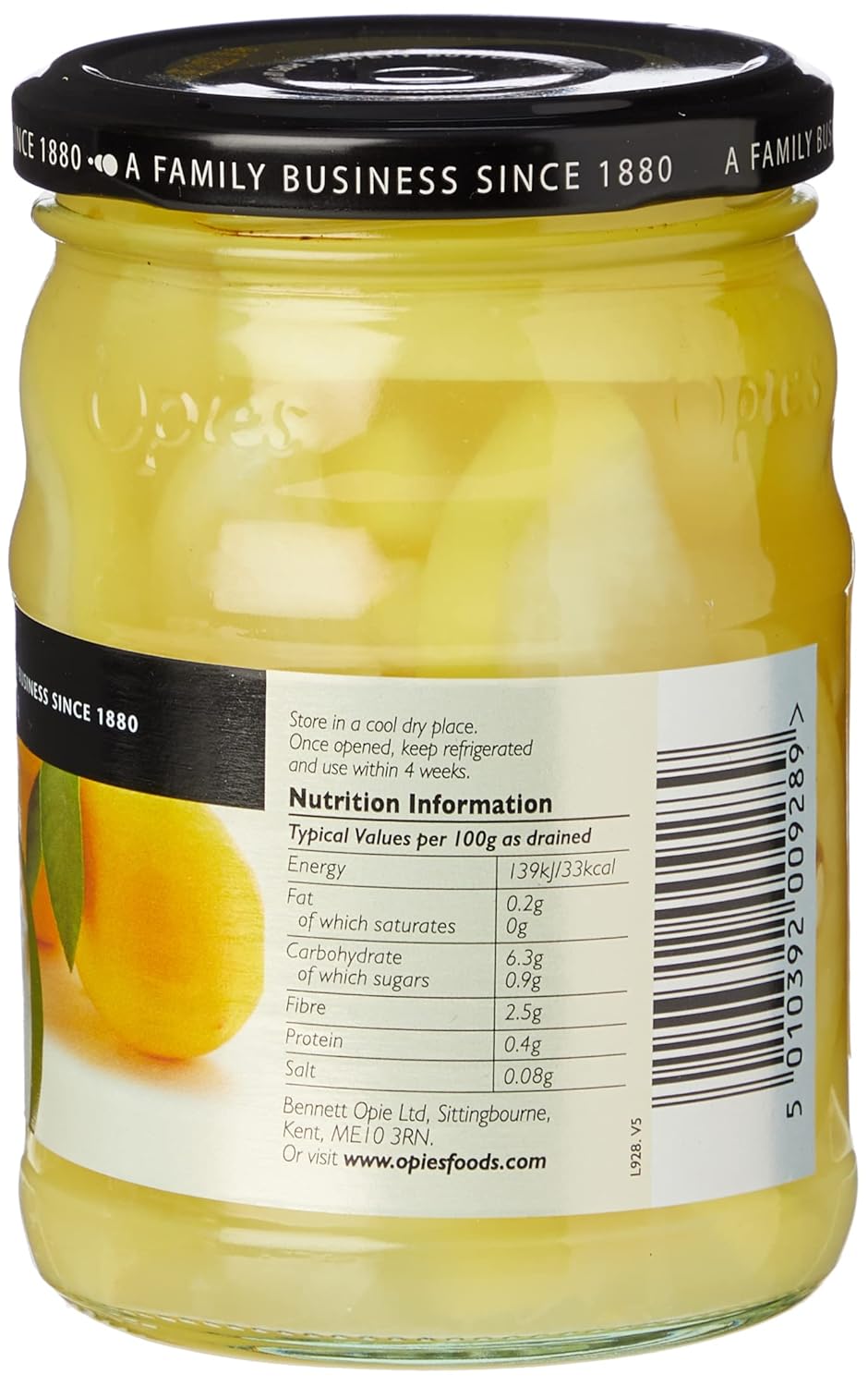 Opies Sliced Lemons - Preserved Lemon Slices in Juice, 350g Jar 3
