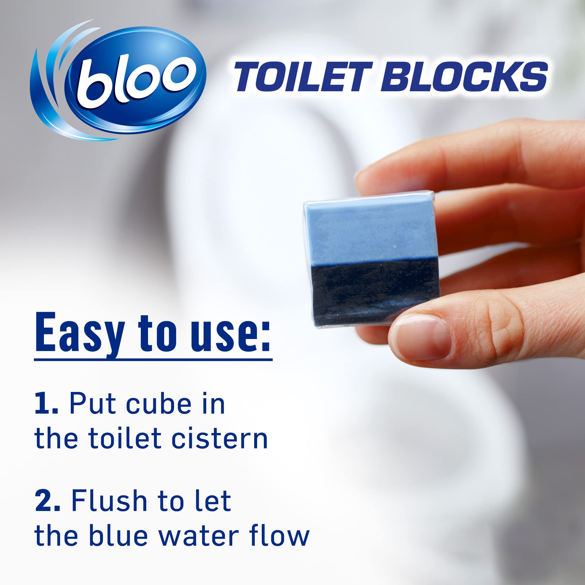 Bloo – Original Blue Toilettenblock-Spülkastenreiniger, 16er-Pack 4