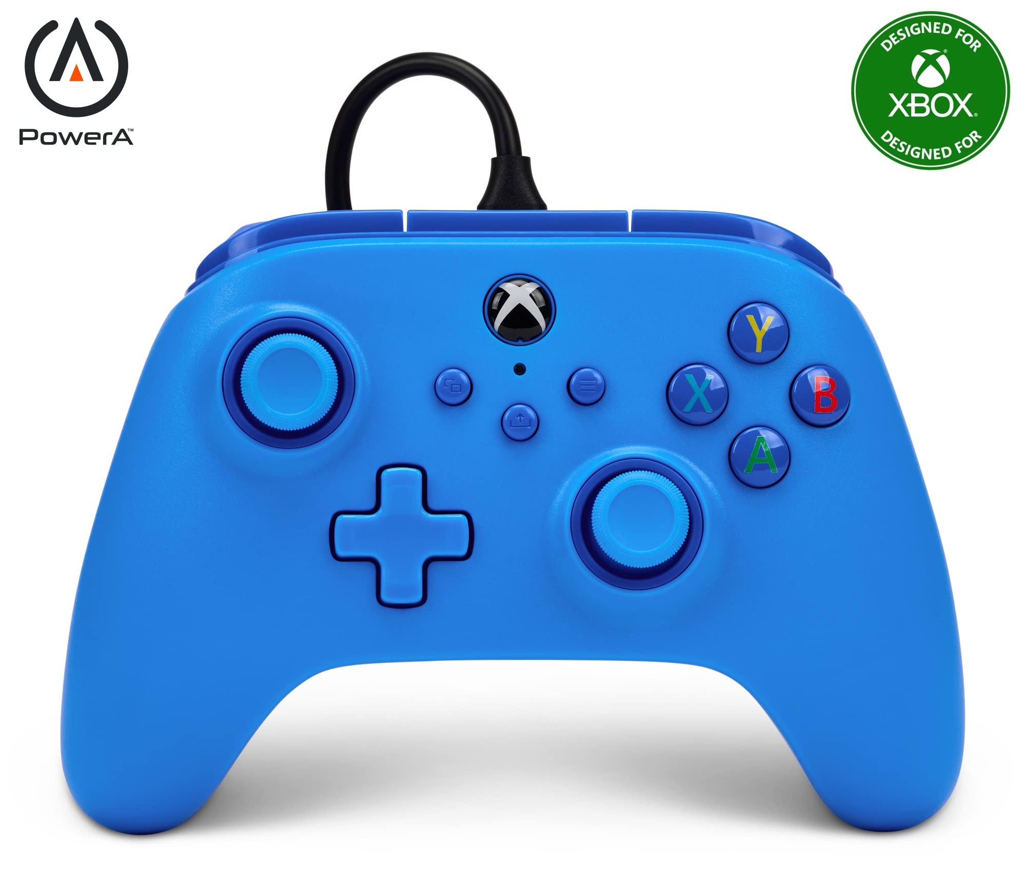 PowerA Wired Controller for Xbox Series X|S, Xbox One, PC - Officially Licensed with Dual Rumble, Impulse Triggers, 10 ft USB-C Cable