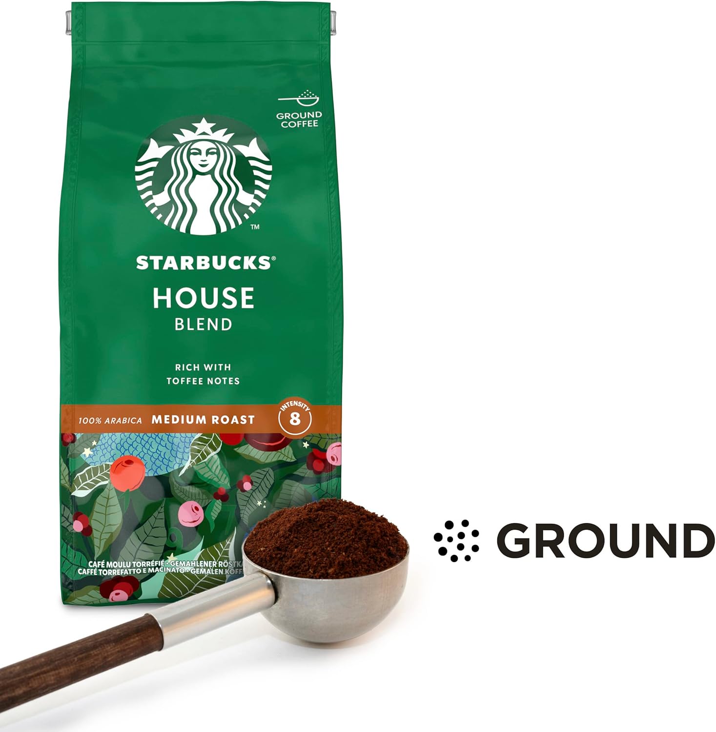 STARBUCKS House Blend Medium Roast gemahlener Kaffee 200 g (6er-Pack) 5