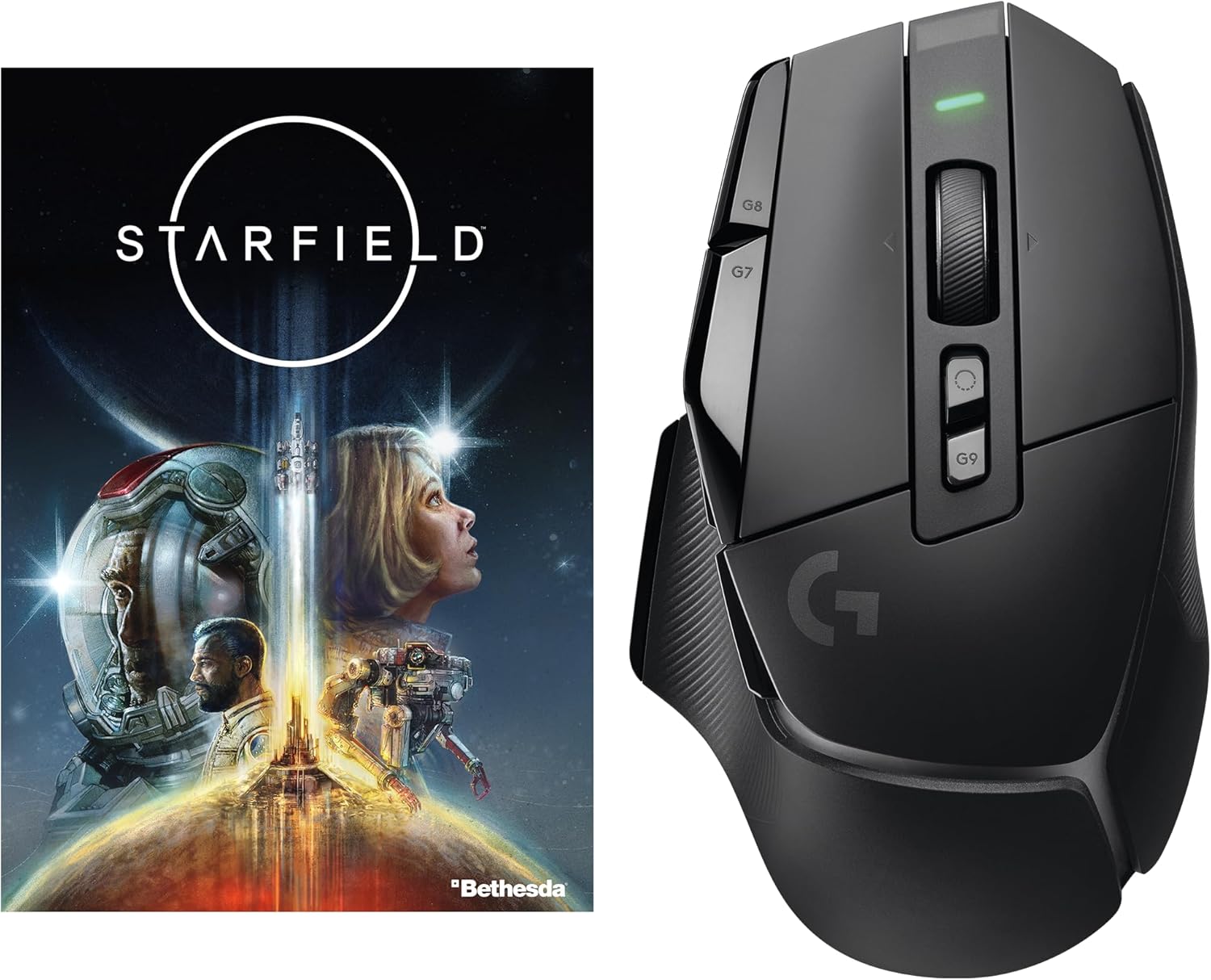 Logitech G G502 X LIGHTSPEED Wireless Gaming Mouse - Black 7