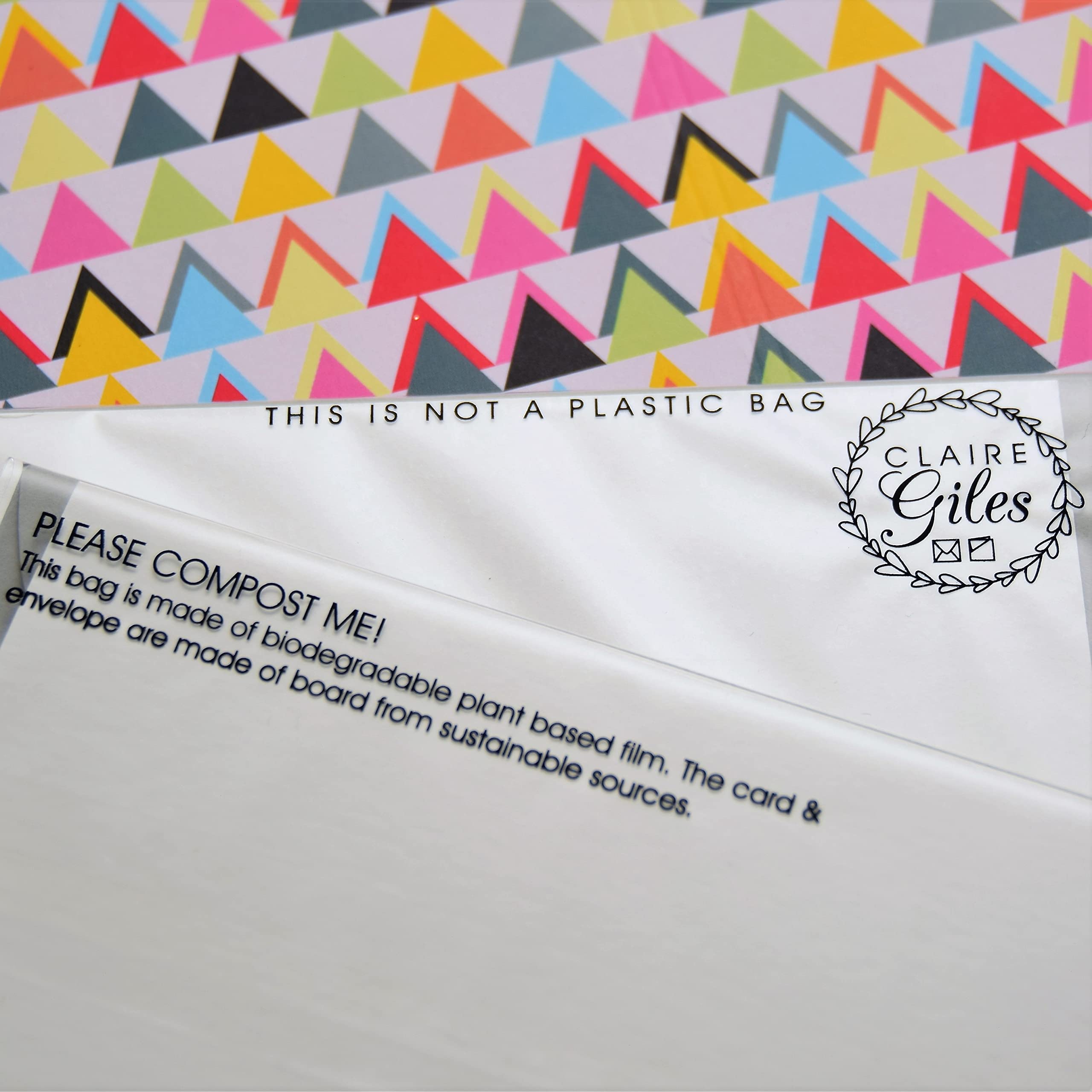 Claire Giles Greeting Cards - 18th Birthday Card for Girls | 150x150mm Pink & Gold | AGE18G 4