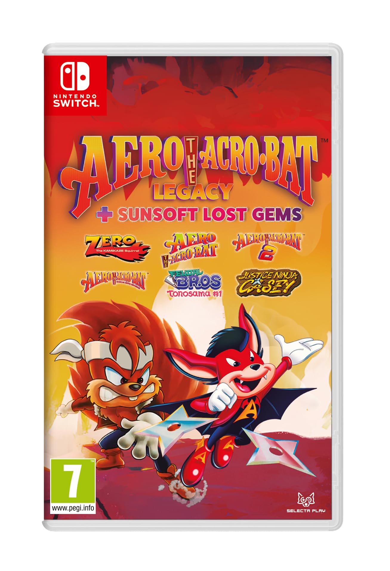 Aero The Acro-Bat Legacy + Sunsoft Lost Gems [Nintendo Switch]