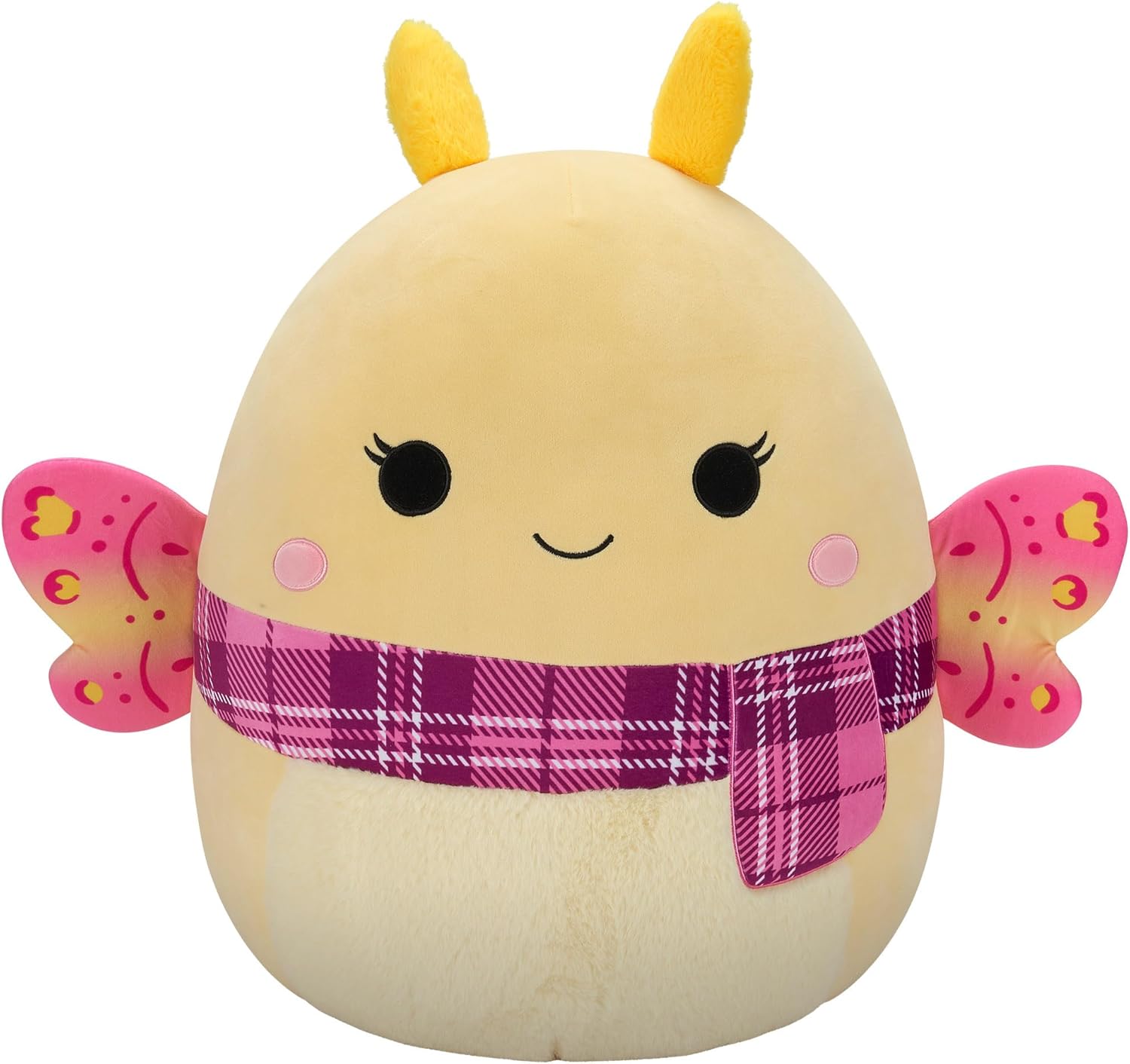 Squishmallows 20 Inch Plush - Miry the Yellow Moth Collectible Stuffed Animal