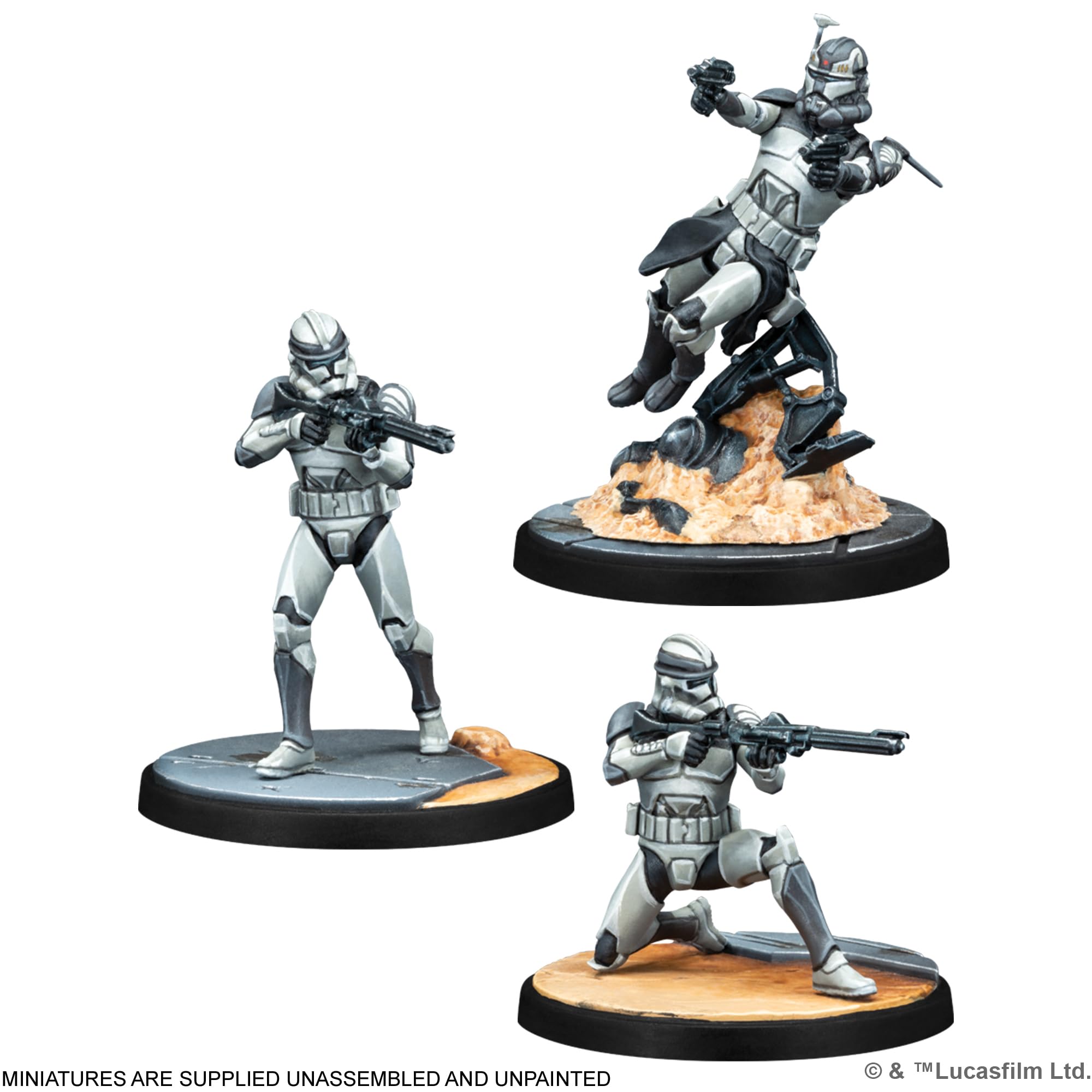 Atomic Mass Games Star Wars Shatterpoint: Mit gutem Beispiel vorangehen Squad Pack 7