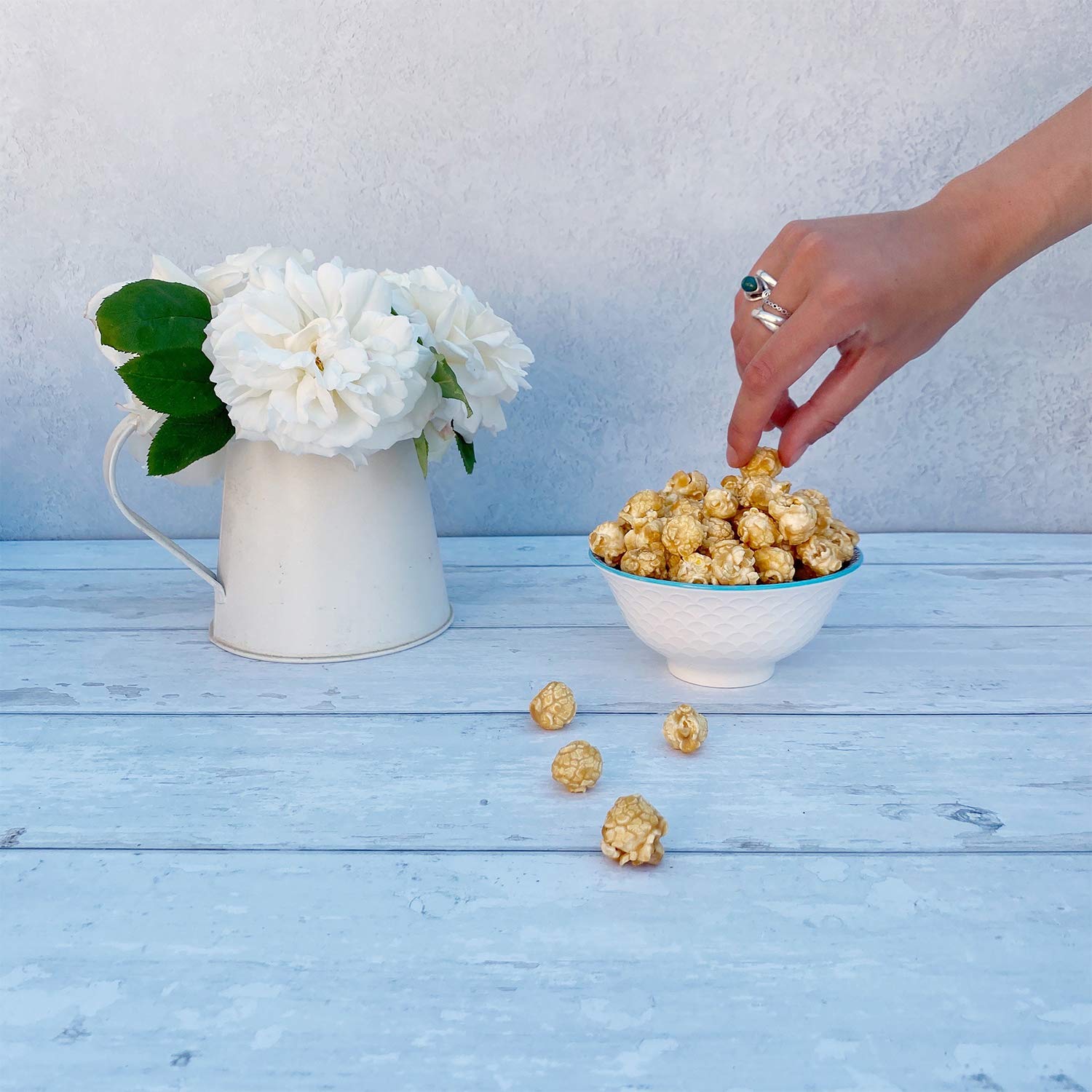 Joe & Seph's Savoury Popcorn Tasting Selection (5x30g) - Goats Cheese & Black Pepper, Cheddar, Truffle, Chilli, Camembert 7