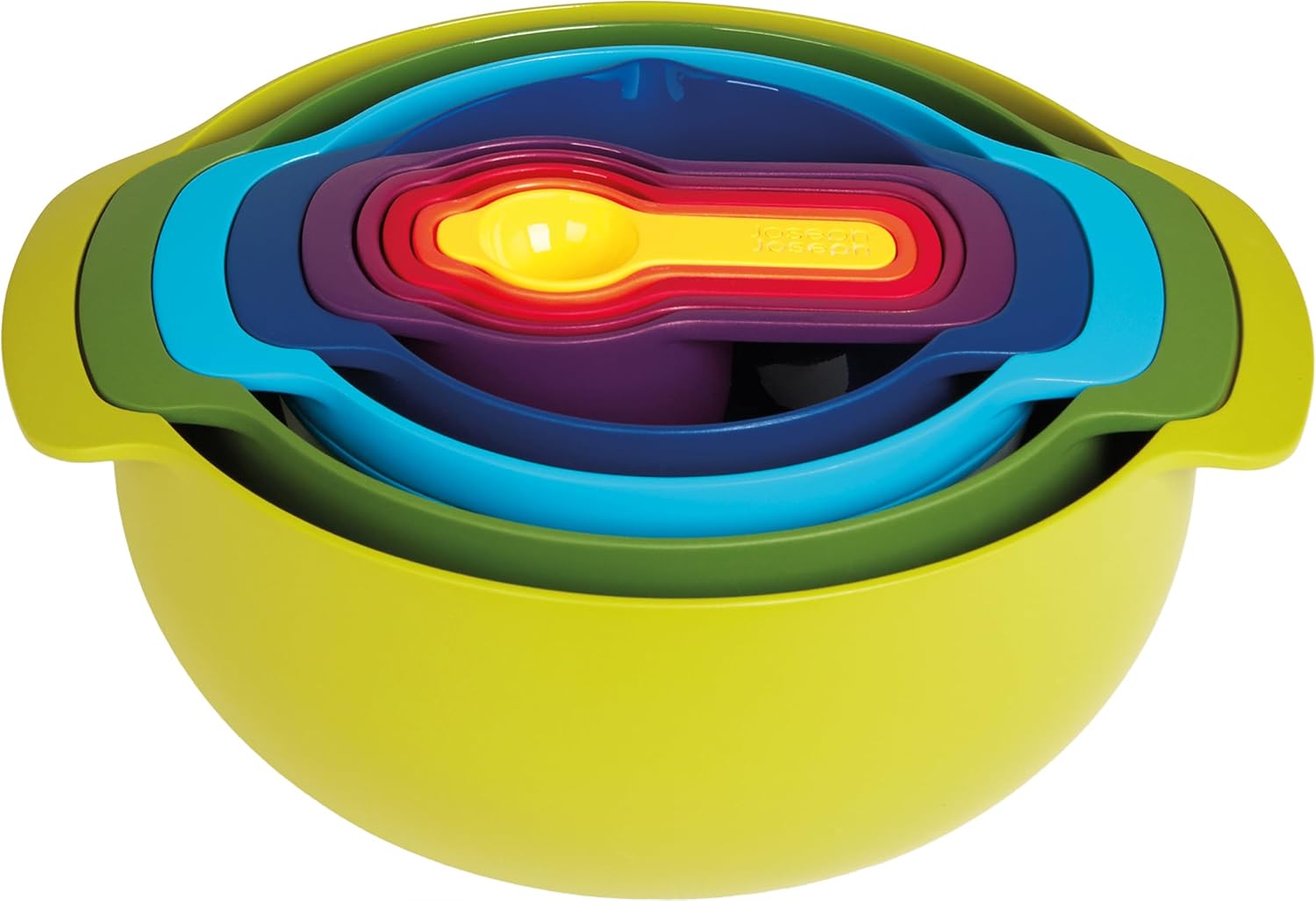 Casdon Joseph Joseph Nest 9 - Colourful Toy Food Prep Set for Kids 3+ 5