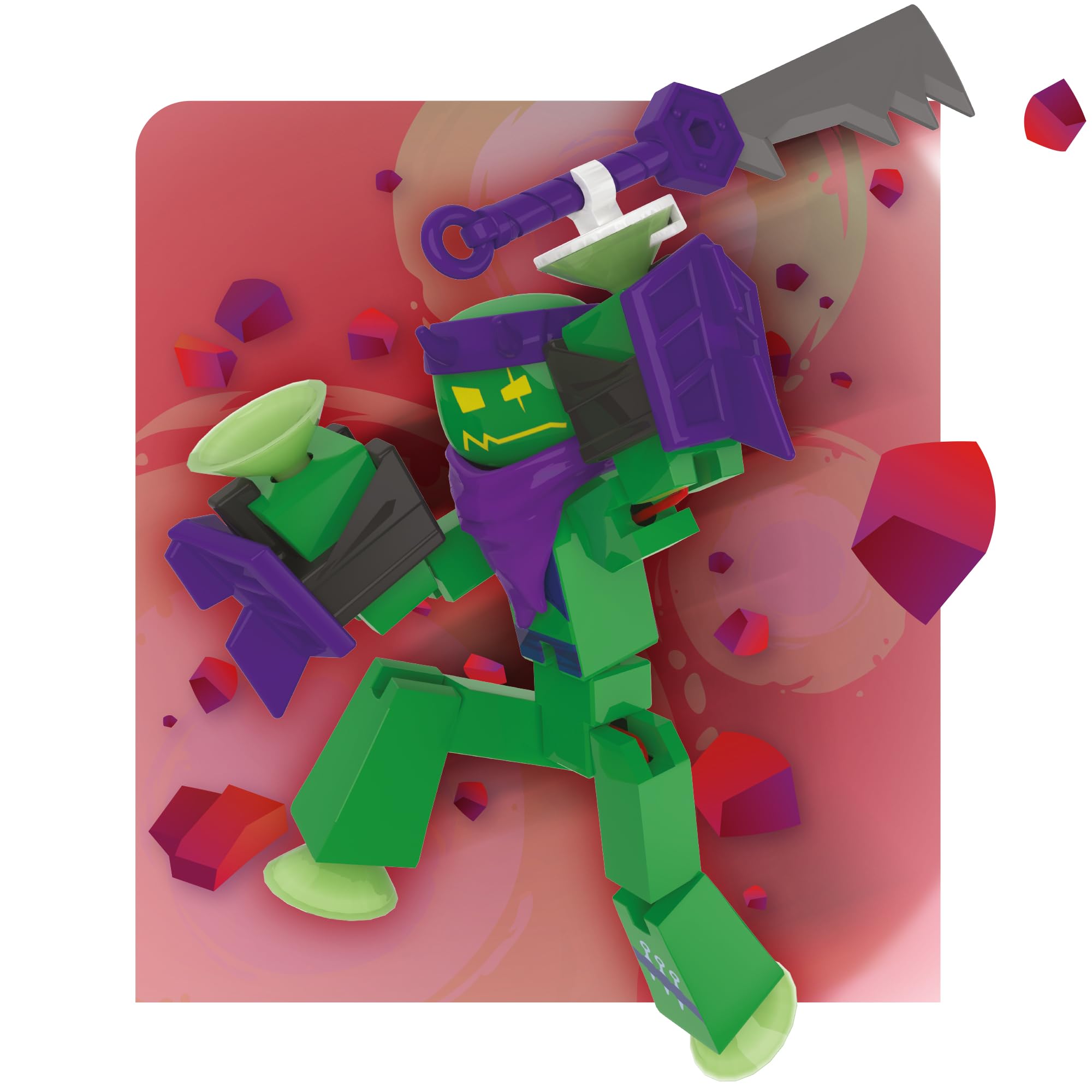 Zing StikBot Legendz 2pk Dominus & Raze Oni - Augmented Reality Action Figures for Kids 4+ 4