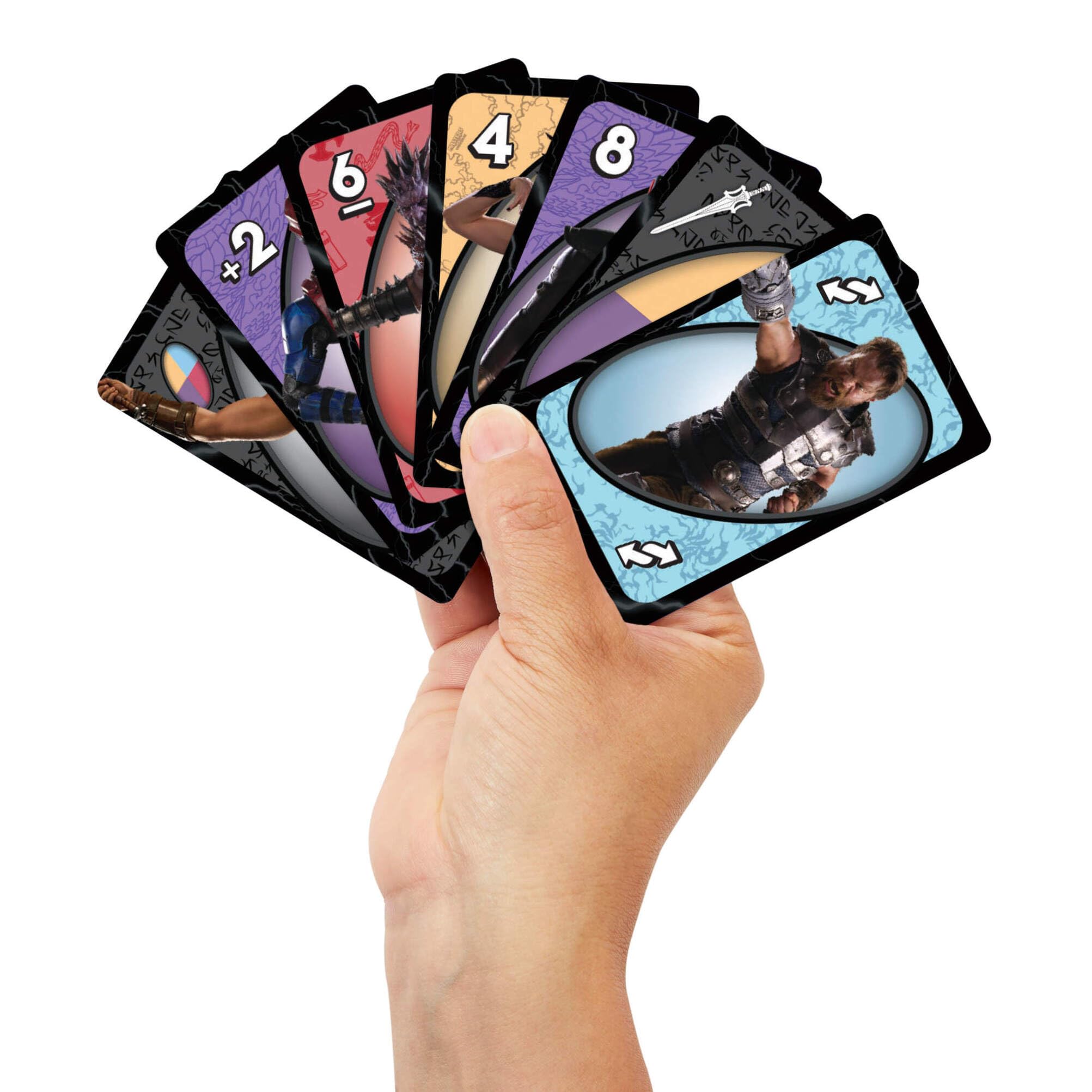 Juegos Mattel UNO Masters of the Universe Movie Card Game - Multicolor, 112 Cards, Ages 7+