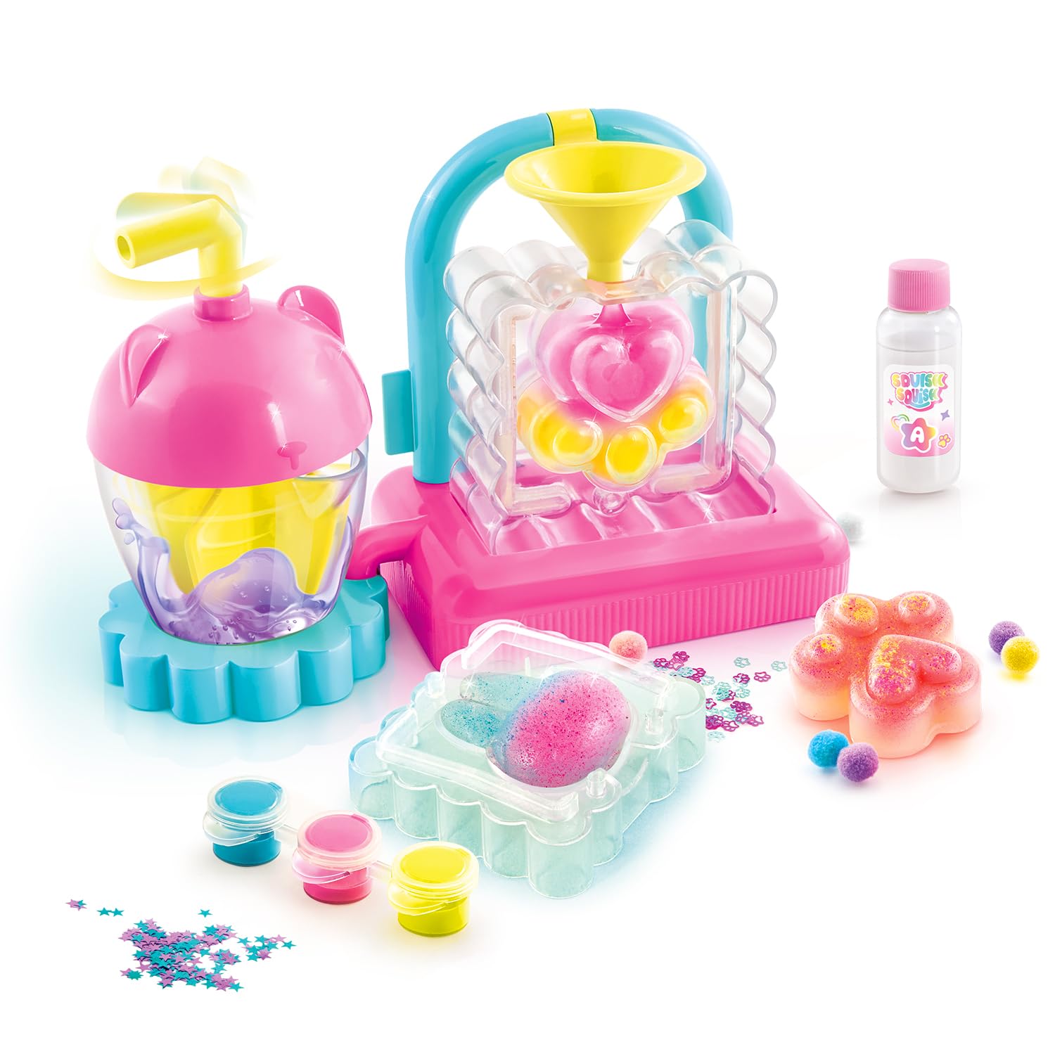 Canal Toys Squish Squish DIY Squishy Factory Craft Kit | Ages 7+ | Pink