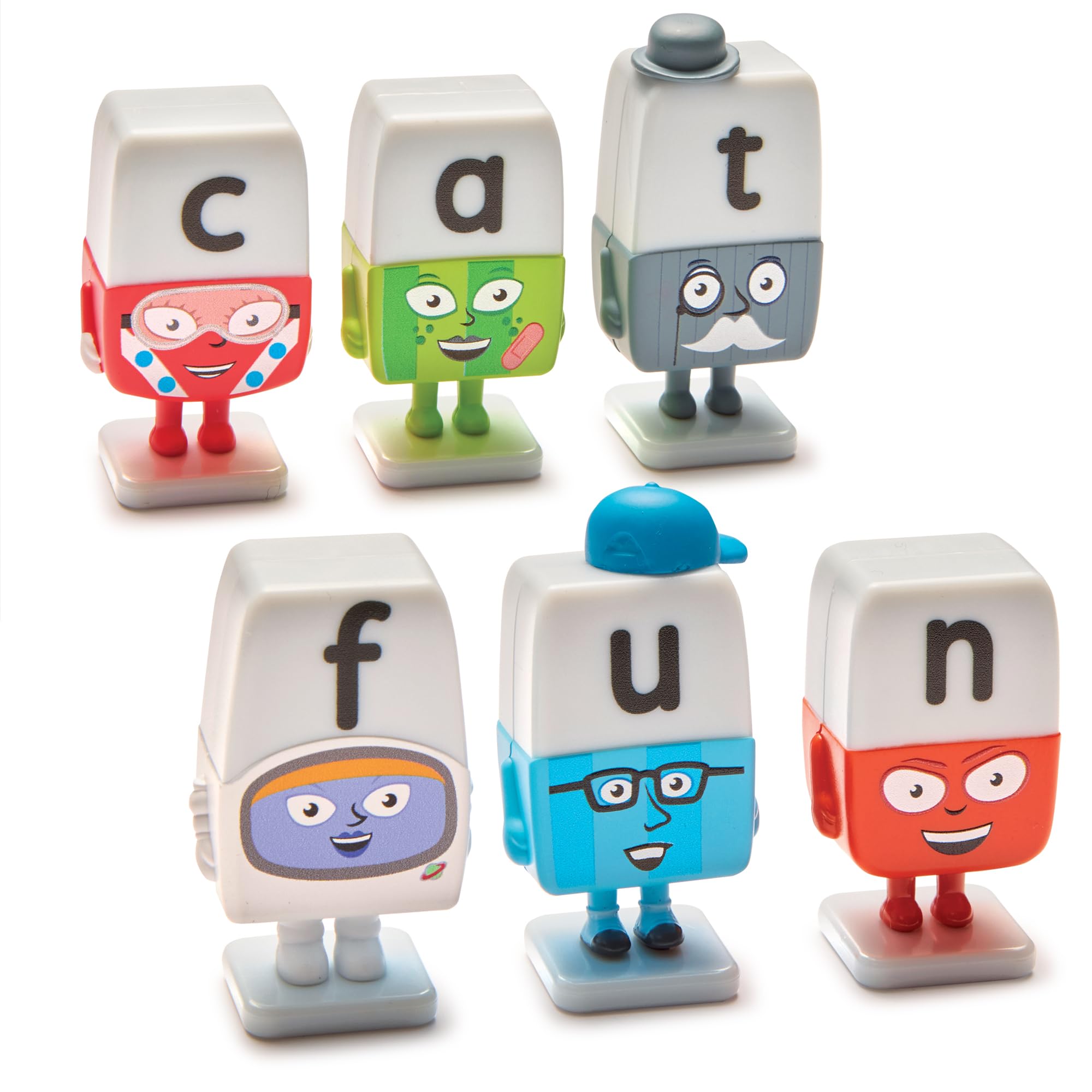 Alphablocks Alphabet Character Set - 26-Letter Educational Phonics Playset for Kids 3