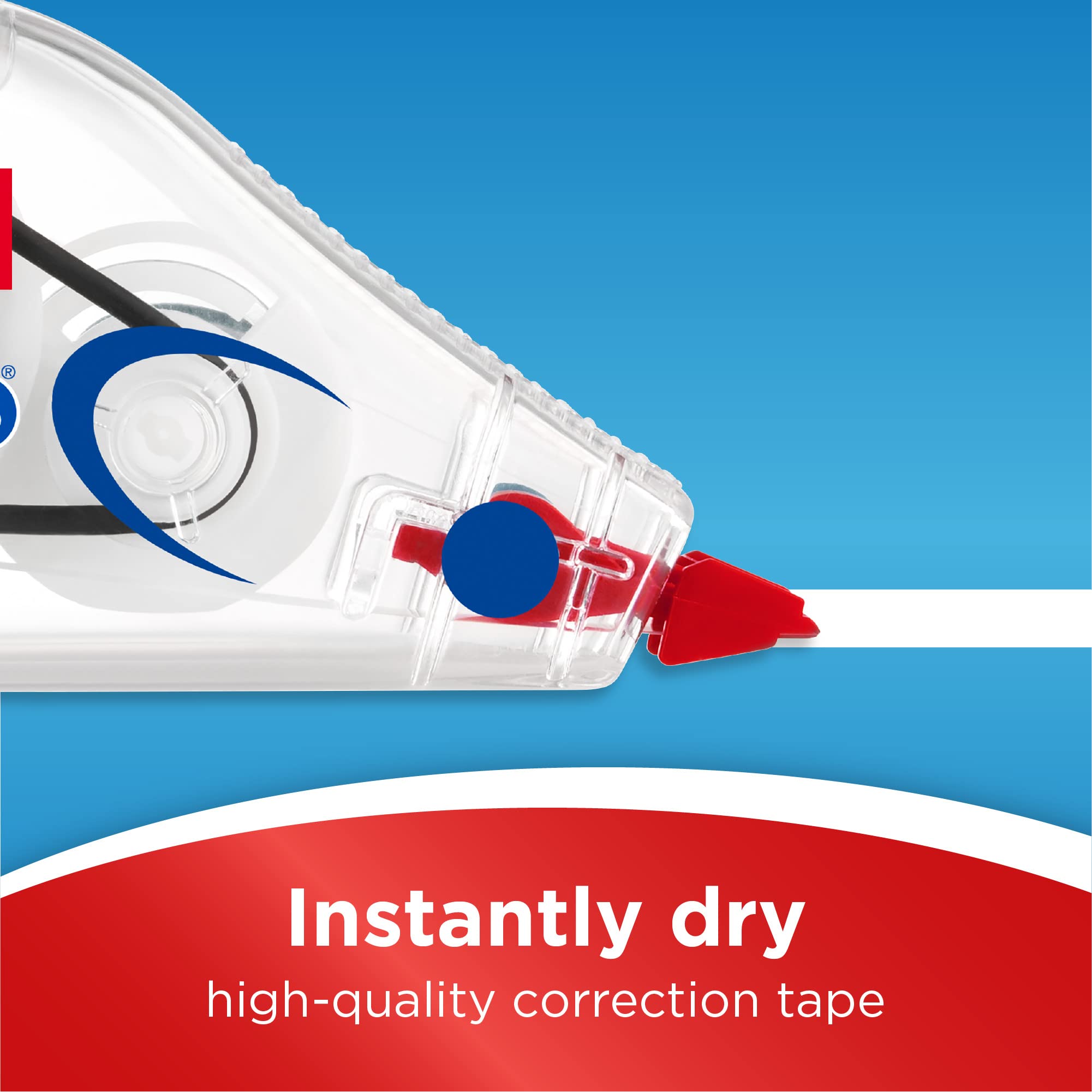Tipp-Ex Mini Pocket Mouse Correction Tape - Pack of 3 | 6m Tape Length | White Tape 4