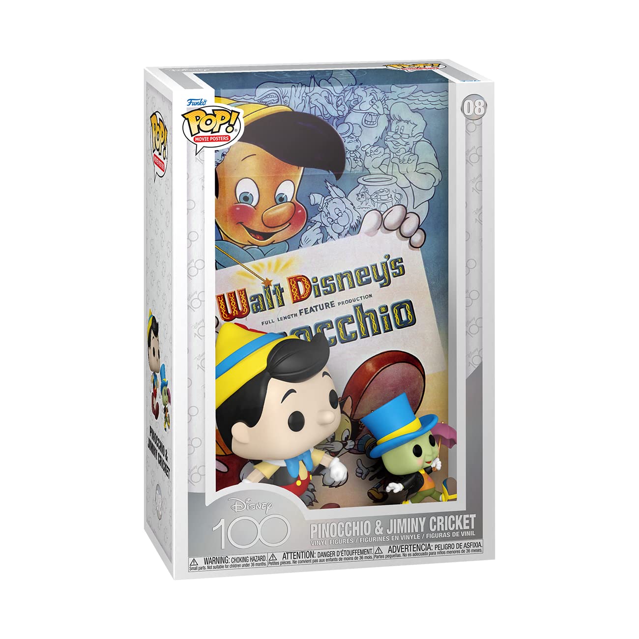 Funko Pop! Movie Poster: Disney - Pinocchio Vinyl Figure 5