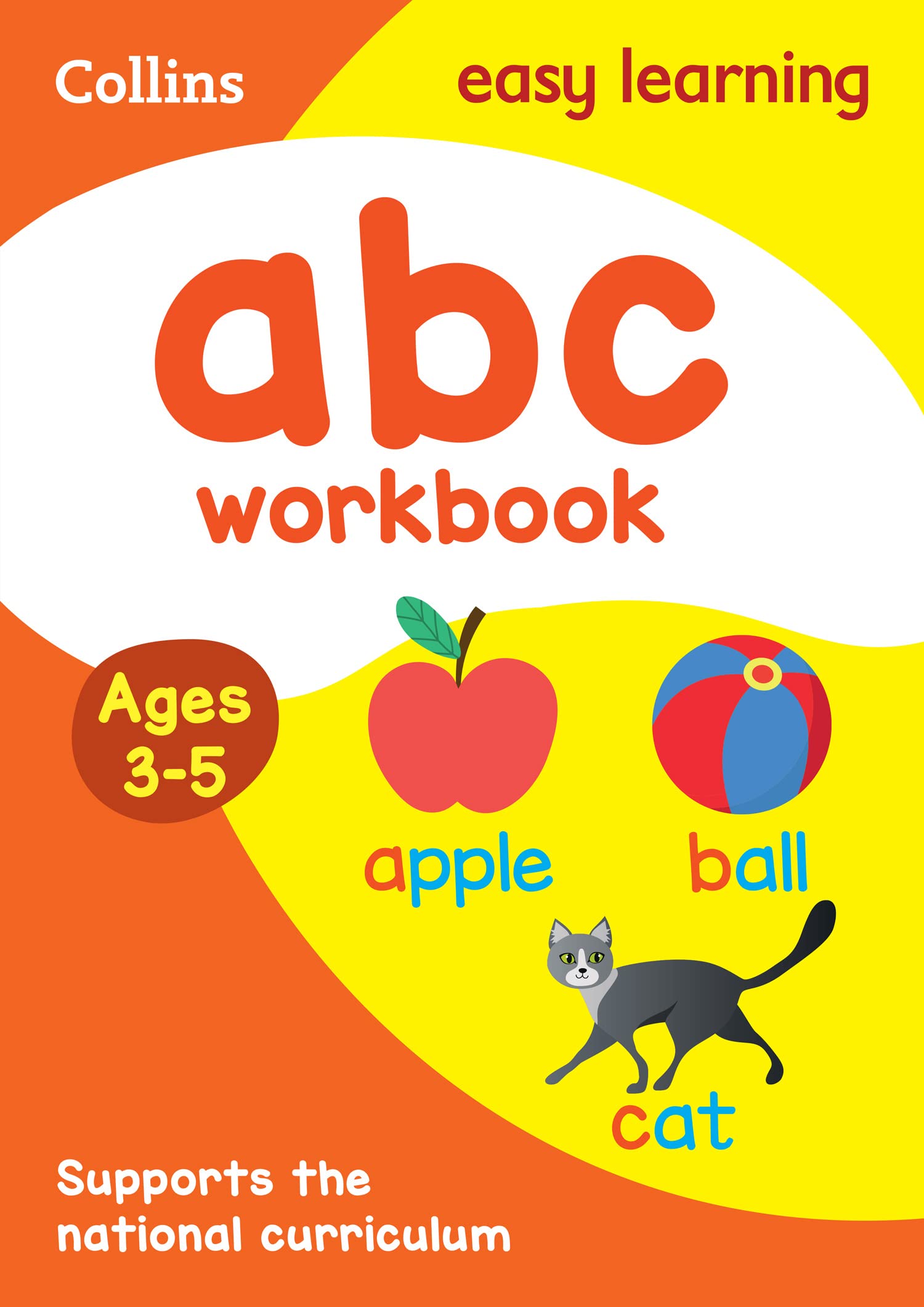 Collins Easy Learning ABC Workbook Ages 3-5: English Practice for Home Learning | Paperback 1