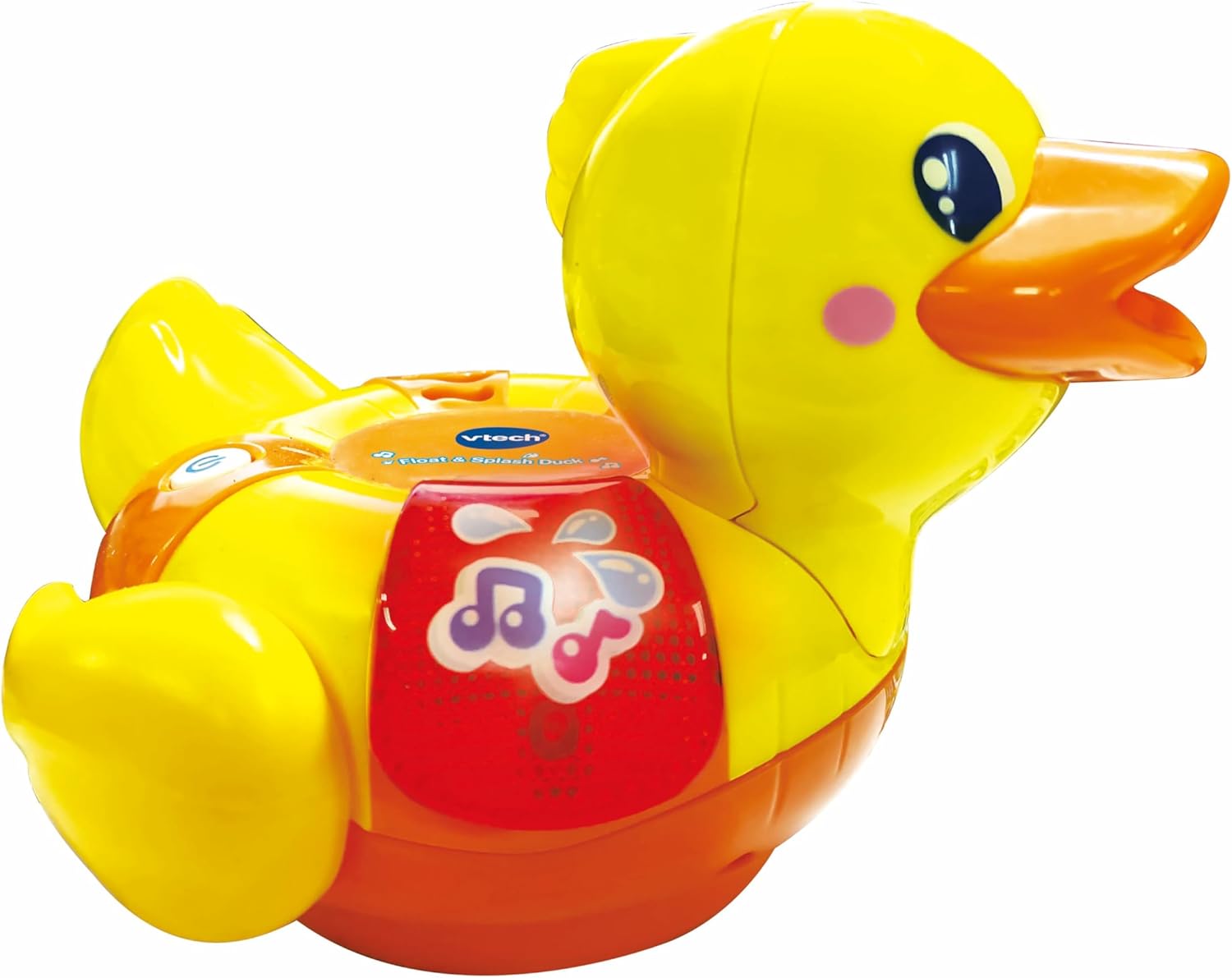 VTech Float & Splash Duck - Interactive Bath Toy for 1 Year Olds with Lights, Songs & Melodies