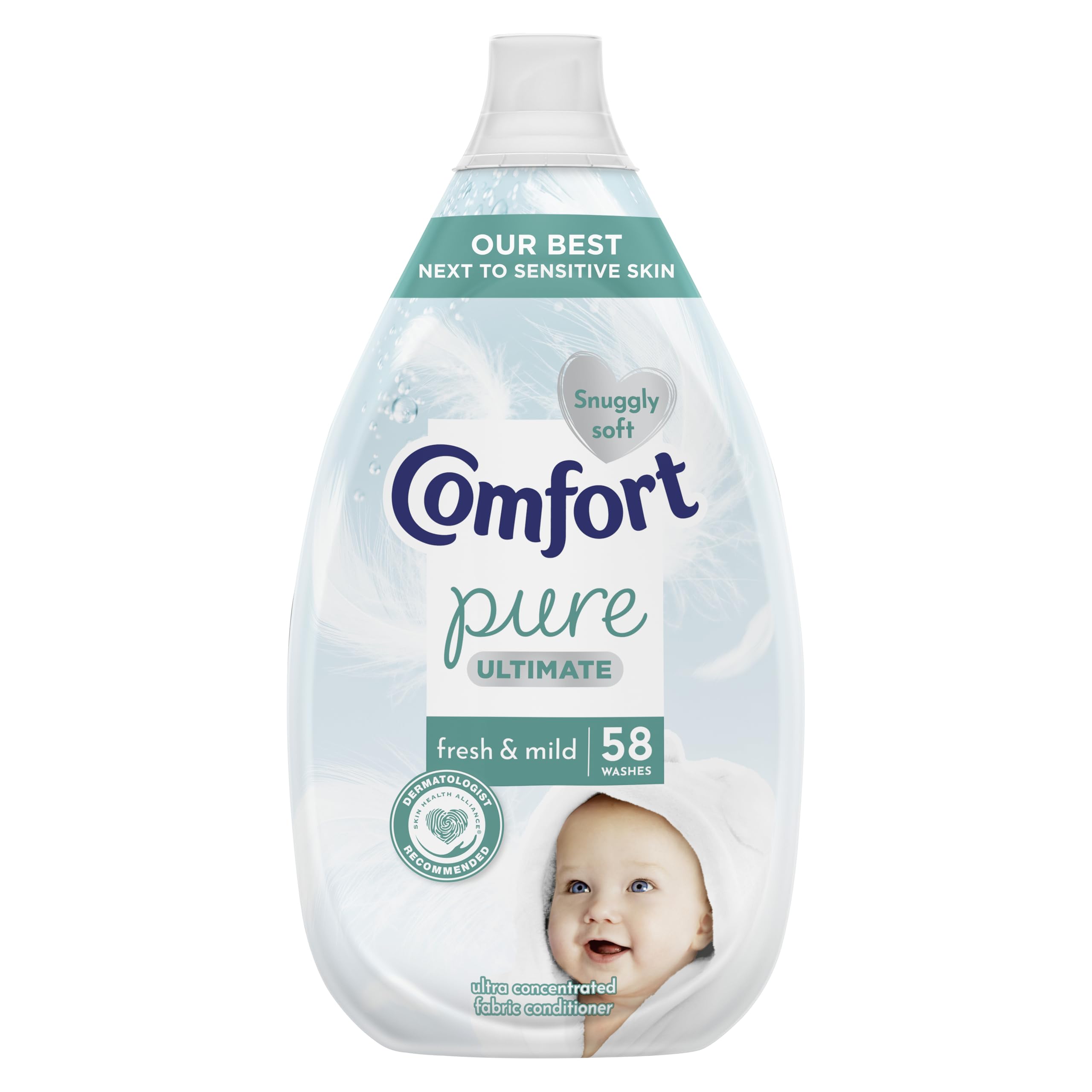 Comfort - Pure Ultimate Fresh & Mild Ultra Concentrated Fabric Conditioner