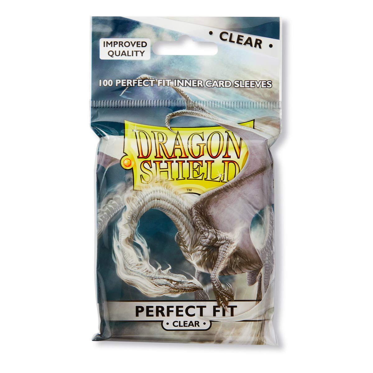 Dragon Shield Perfect Fit Clear Sleeves - Standard Size, 100 Count